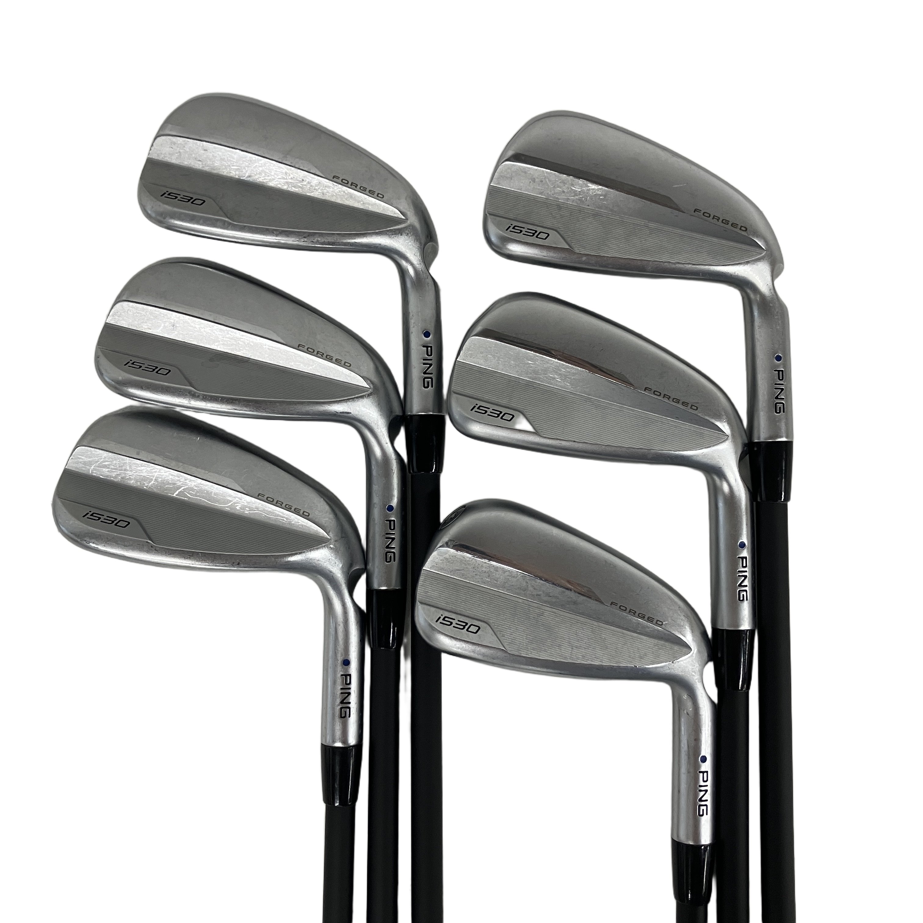 PING i530 6,7,8,9,W,U アイアン 6本セット FUJIKURA TRAVIL IRON 105 FlexS ゴルフクラブ 中古