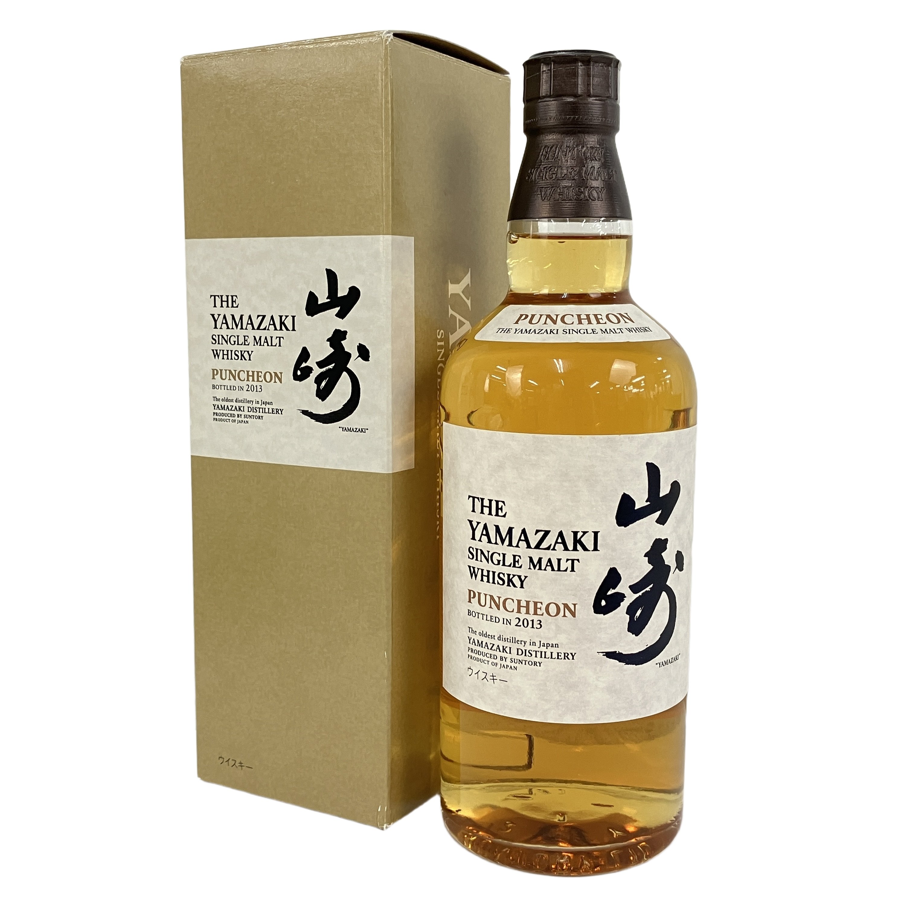 未開栓 サントリー 山崎 パンチョン 2013 700ml 48% シングルモルト ウイスキー 箱・冊子付 PUNCHEON