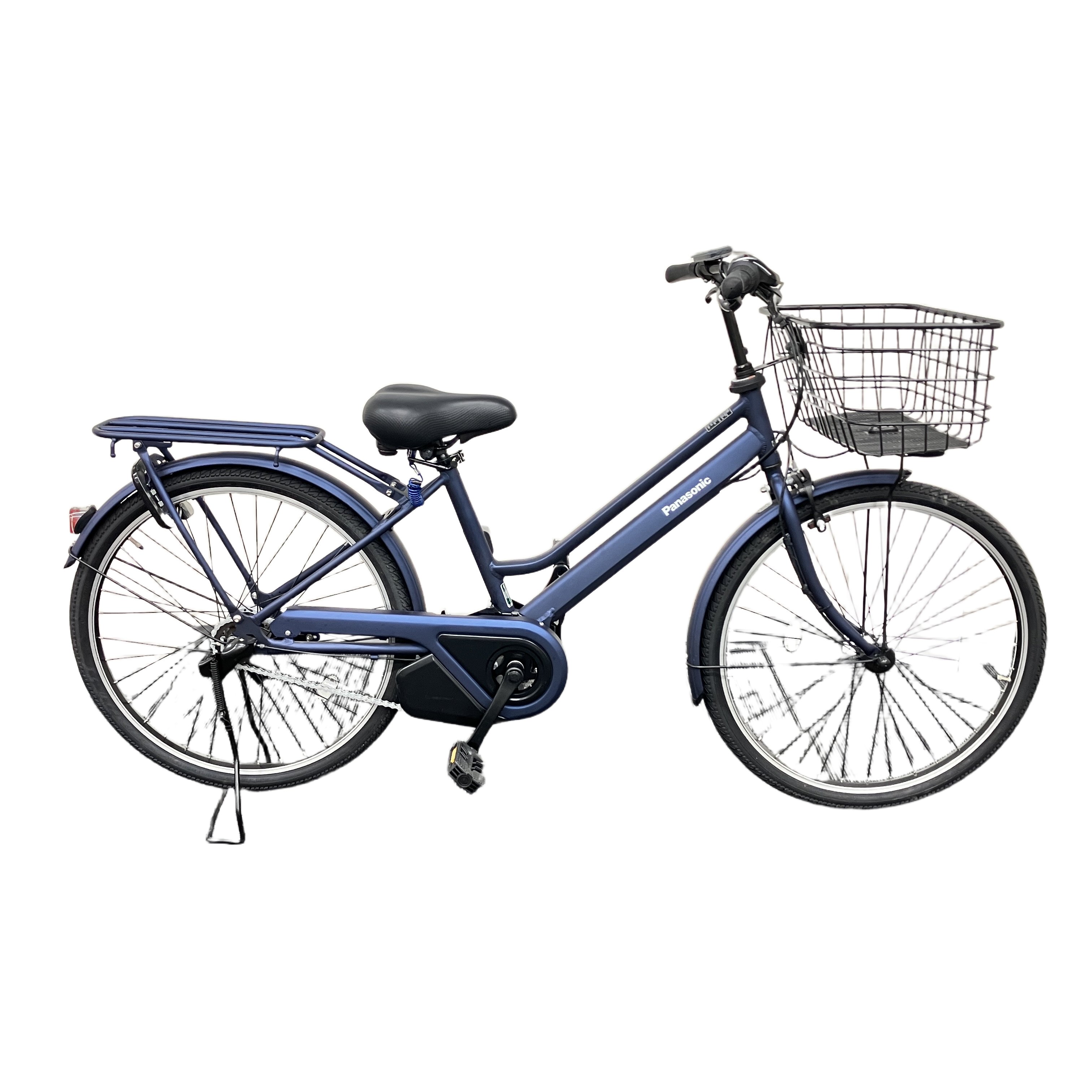 Panasonic パナソニック BE-FTS633V 電動 アシスト 自転車 ティモ・S 26インチ マットネイビー 中古 美品