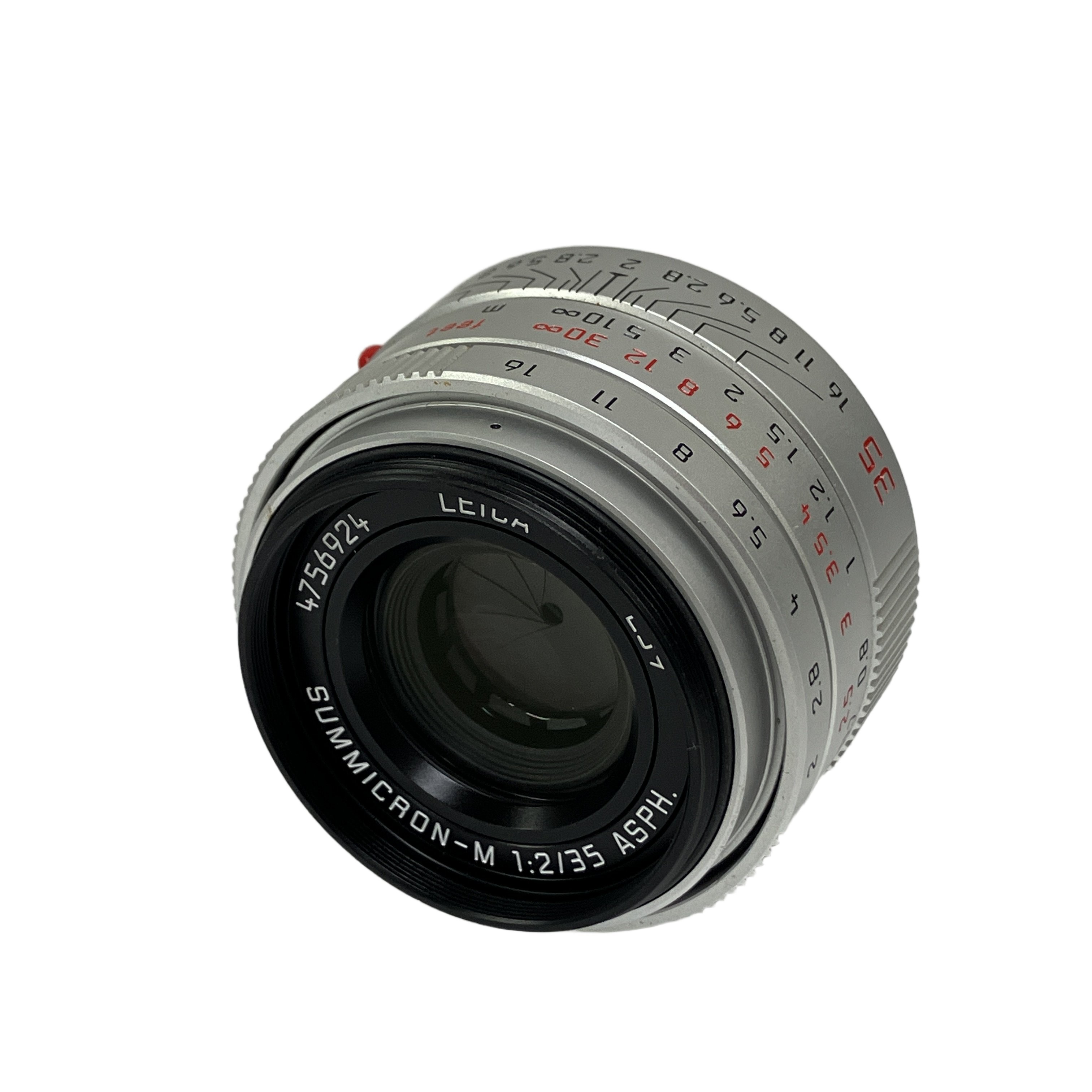 LEICA SUMMICRON-M 35mm F2 ASPH. シルバー フィルター フード付 中古 美品