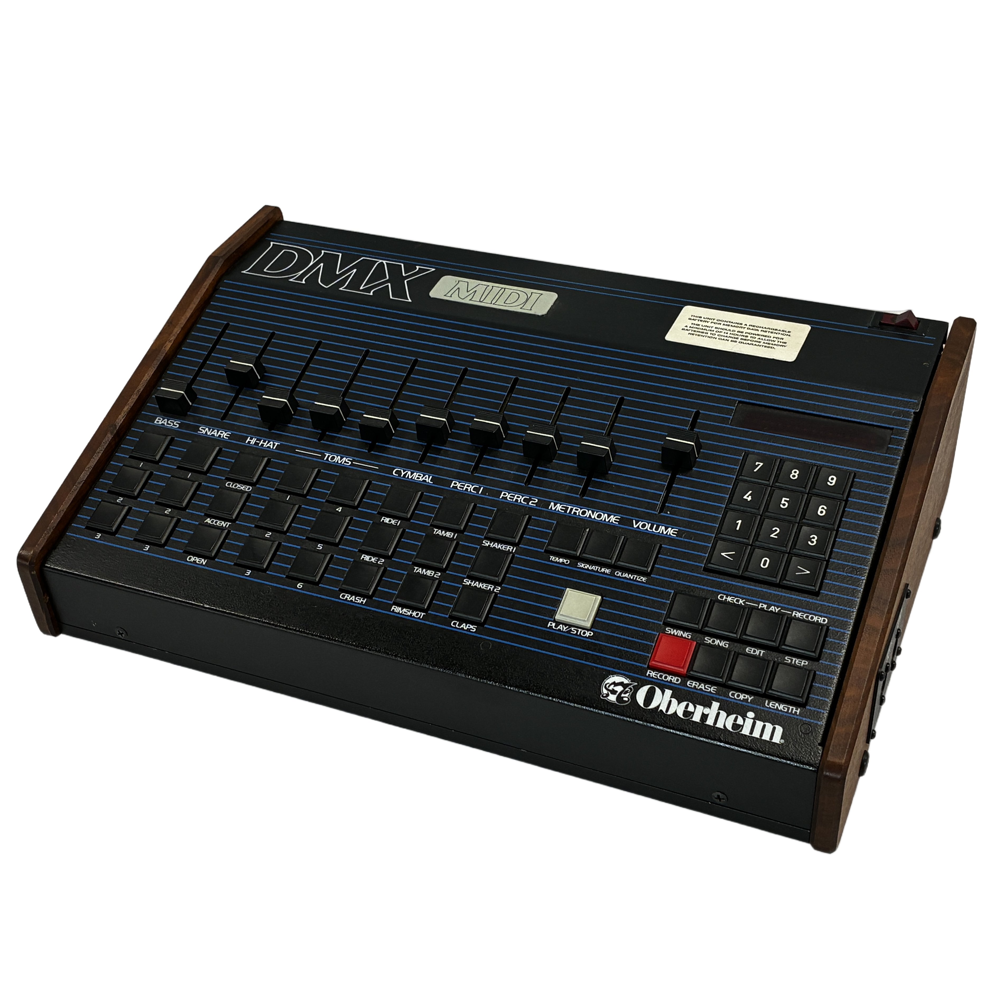 Oberheim DMX MIDI リズムマシン ドラムマシン オーバーハイム 音響機器 中古 訳あり