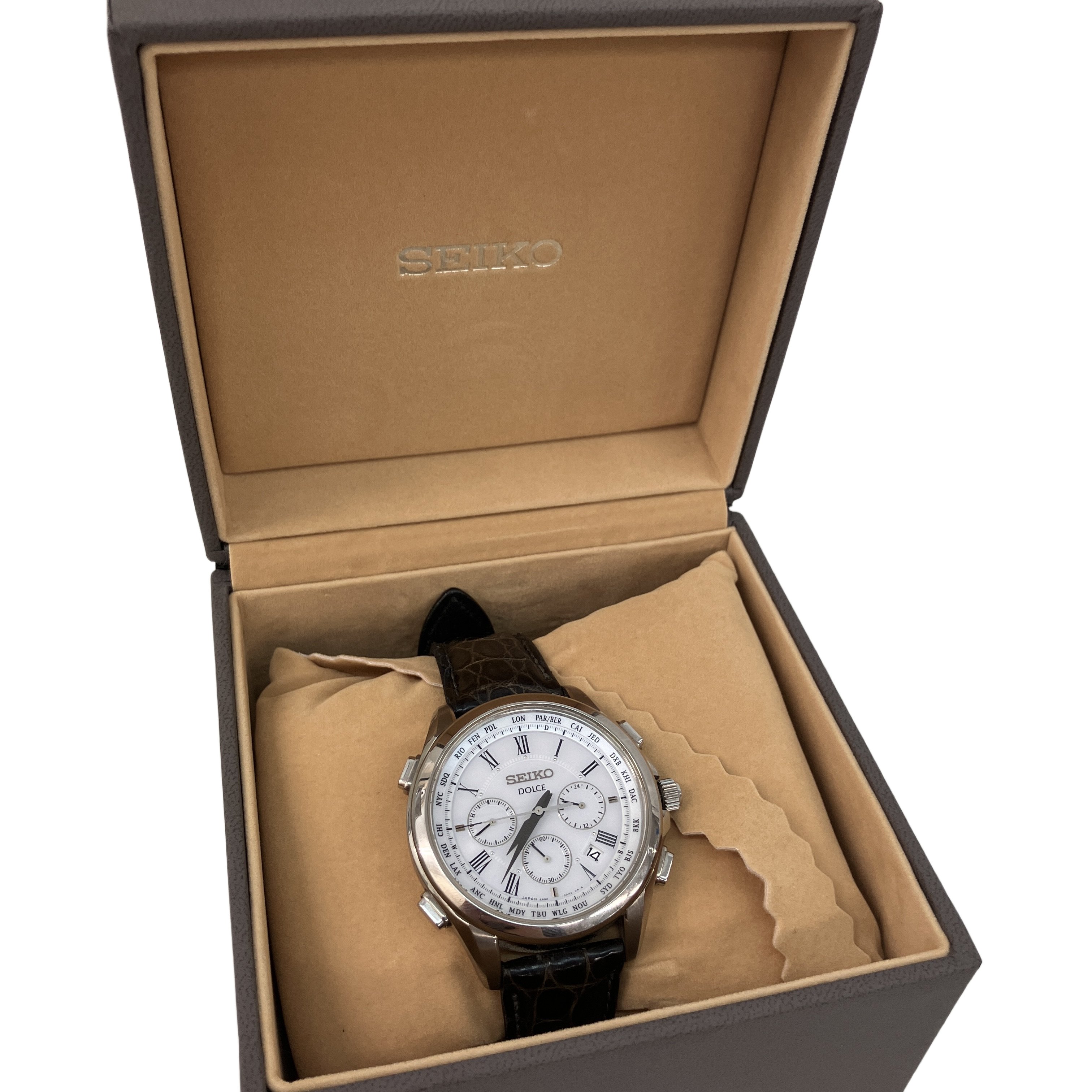 SEIKO セイコー 8B92-0AJ0 ドルチェ 腕時計 中古