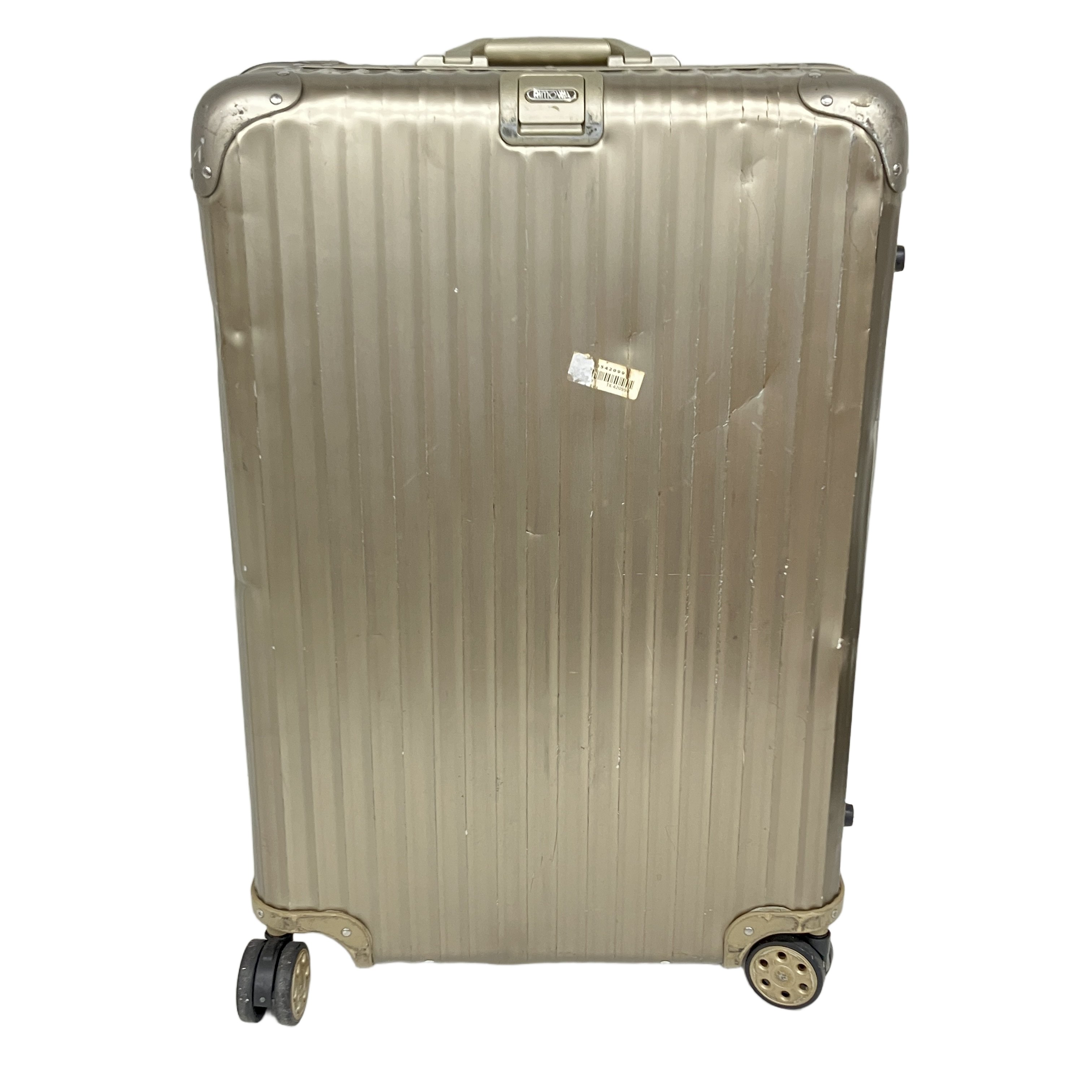 RIMOWA リモワ TOPAS TITANIUM トパーズ チタニウム 945.70.11 4輪 キャリーケース スーツケース 中古