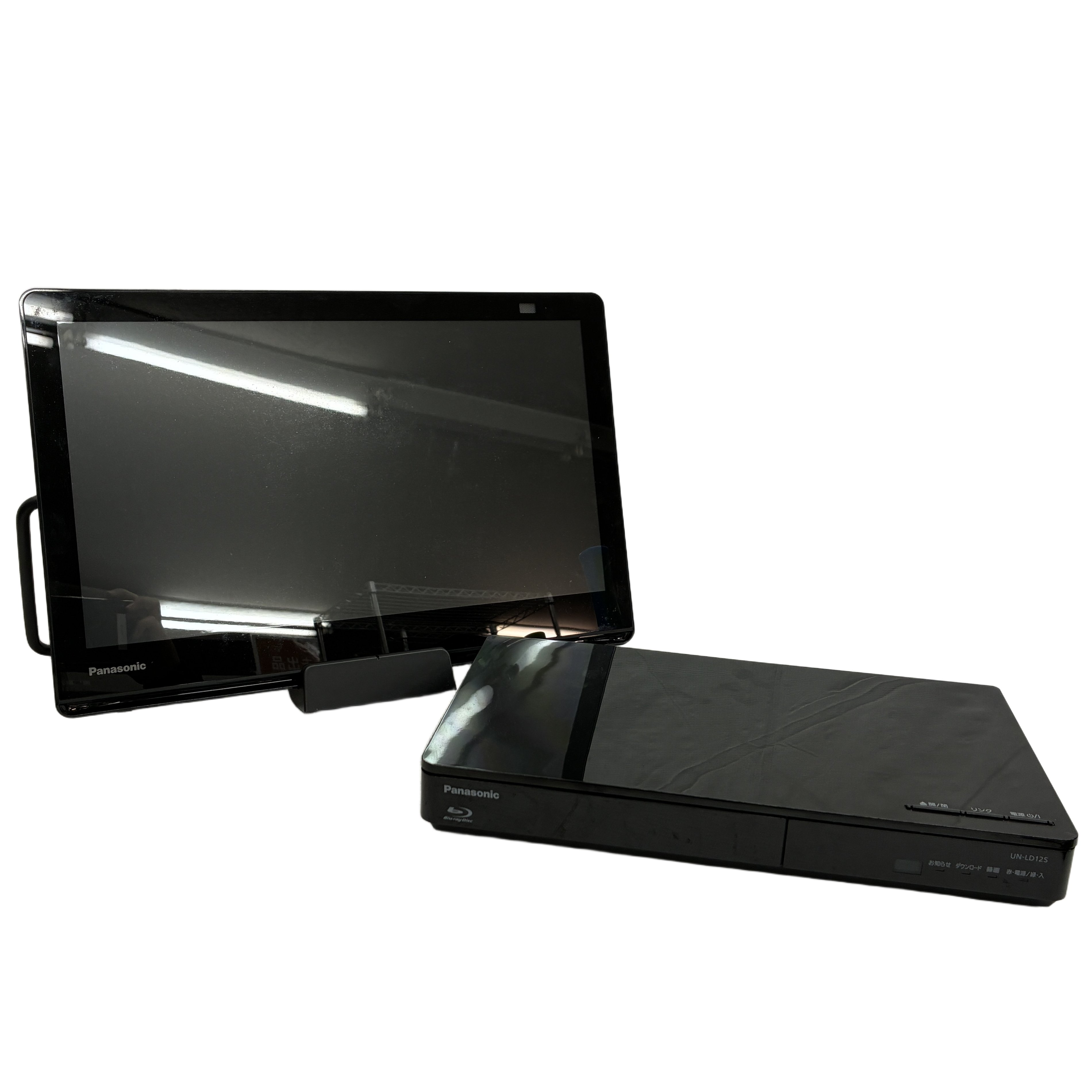 Panasonic UN-15LD12HD プライベート・ビエラ 15V型 ポータブルテレビ BD内蔵 パナソニック 中古