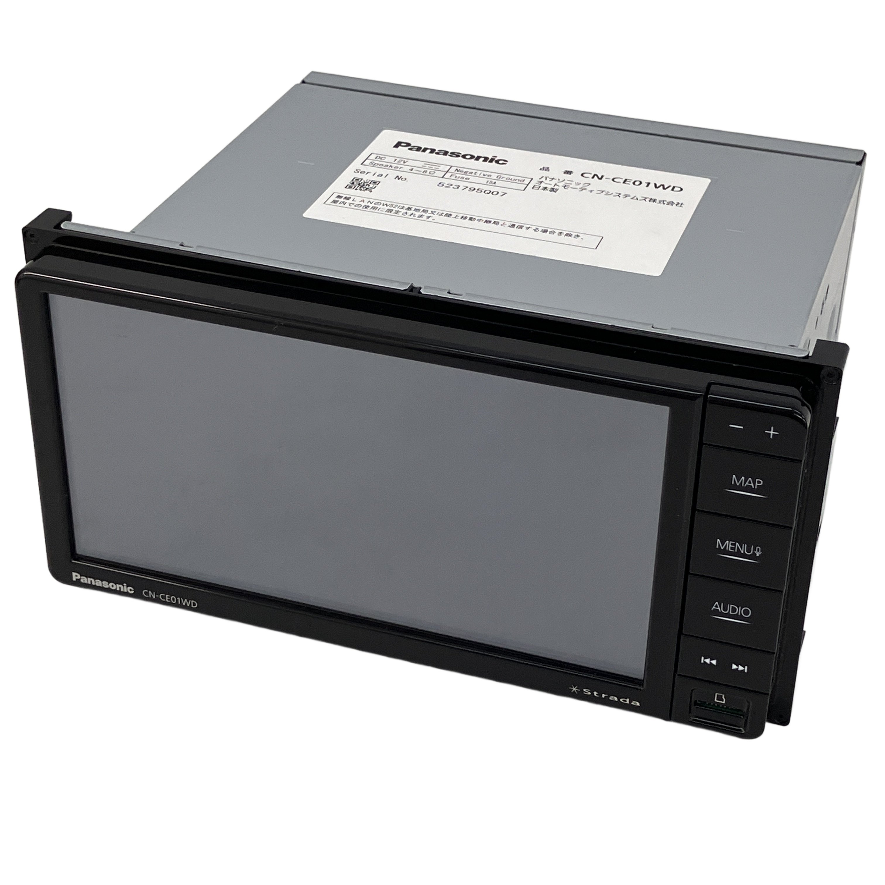 Panasonic パナソニック CN-CE01WD Strada カーナビ 地図データ 2024年製 ストラーダ カー用品 ※カプラー付属なし 中古