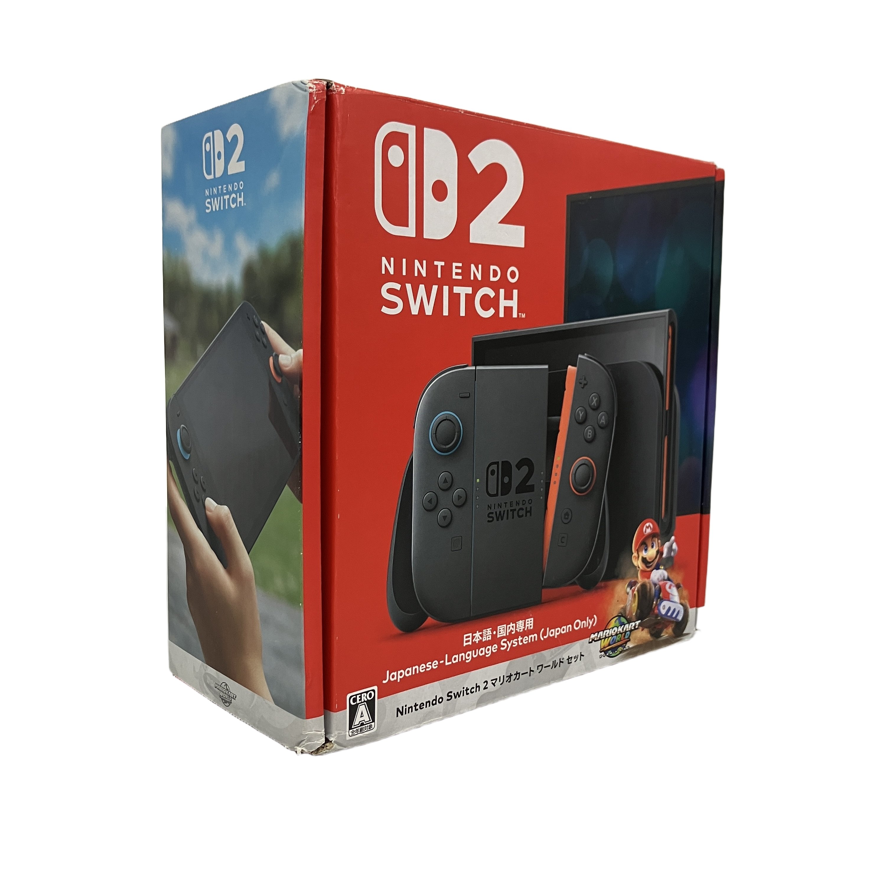 Nintendo Switch マリオカートワールドセット BEE-S-KB6PA 任天堂 ゲーム機 中古 美品
