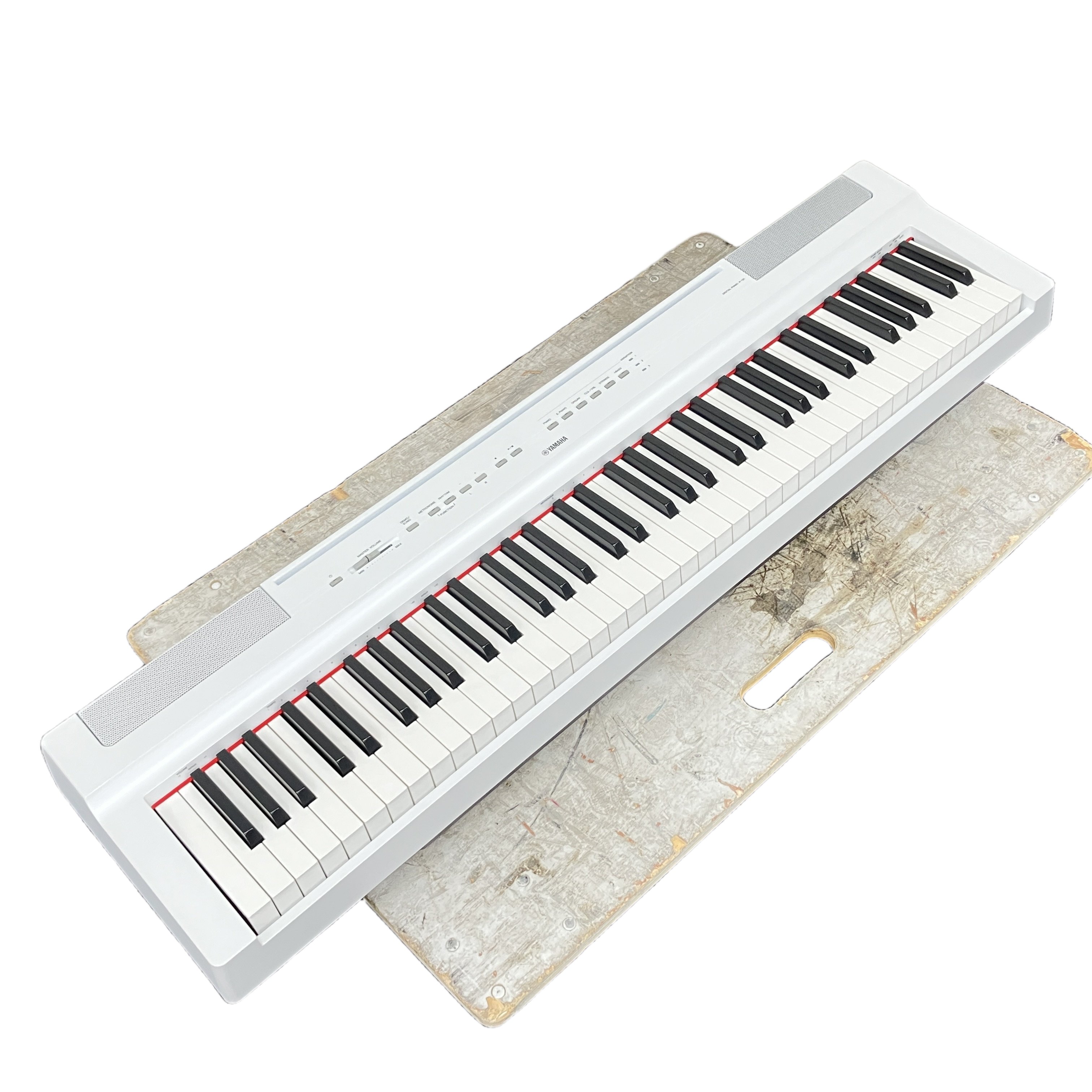 YAMAHA P-121WH 電子ピアノ 73鍵 GHS鍵盤 2021年製 楽器 中古