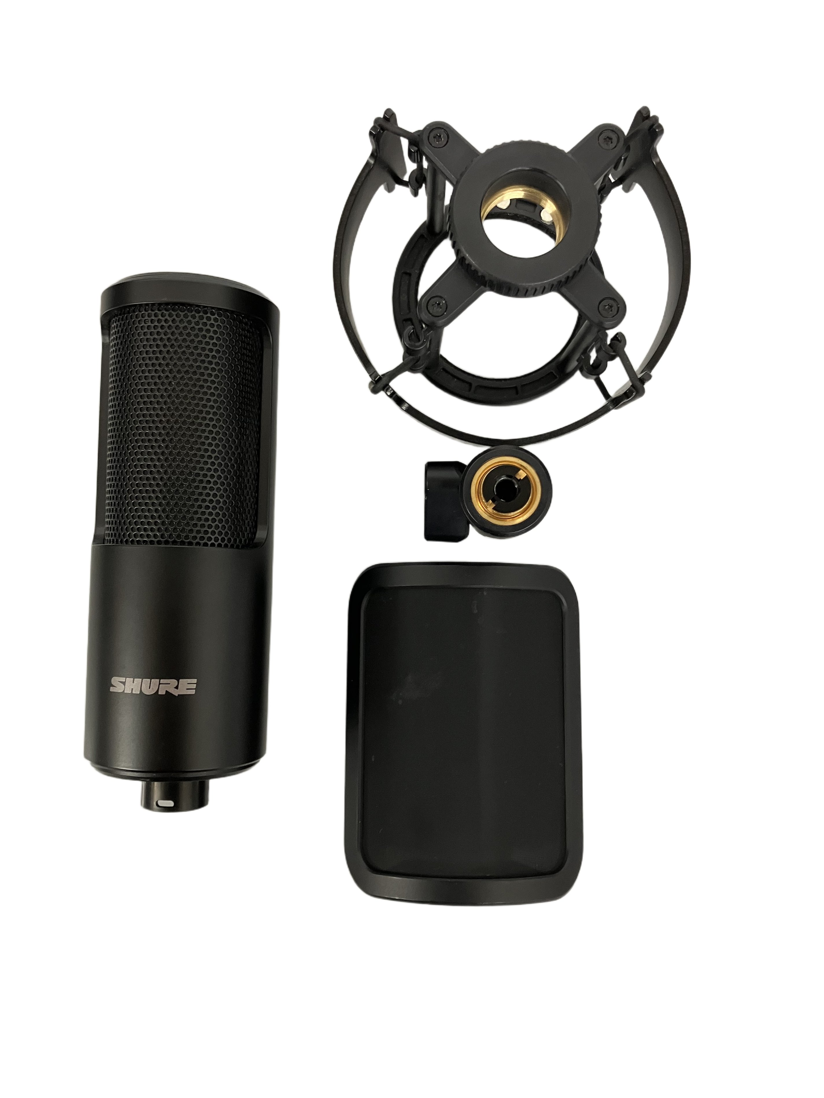 SHURE SM4 コンデンサーマイク 音響機材 レコーディング 中古