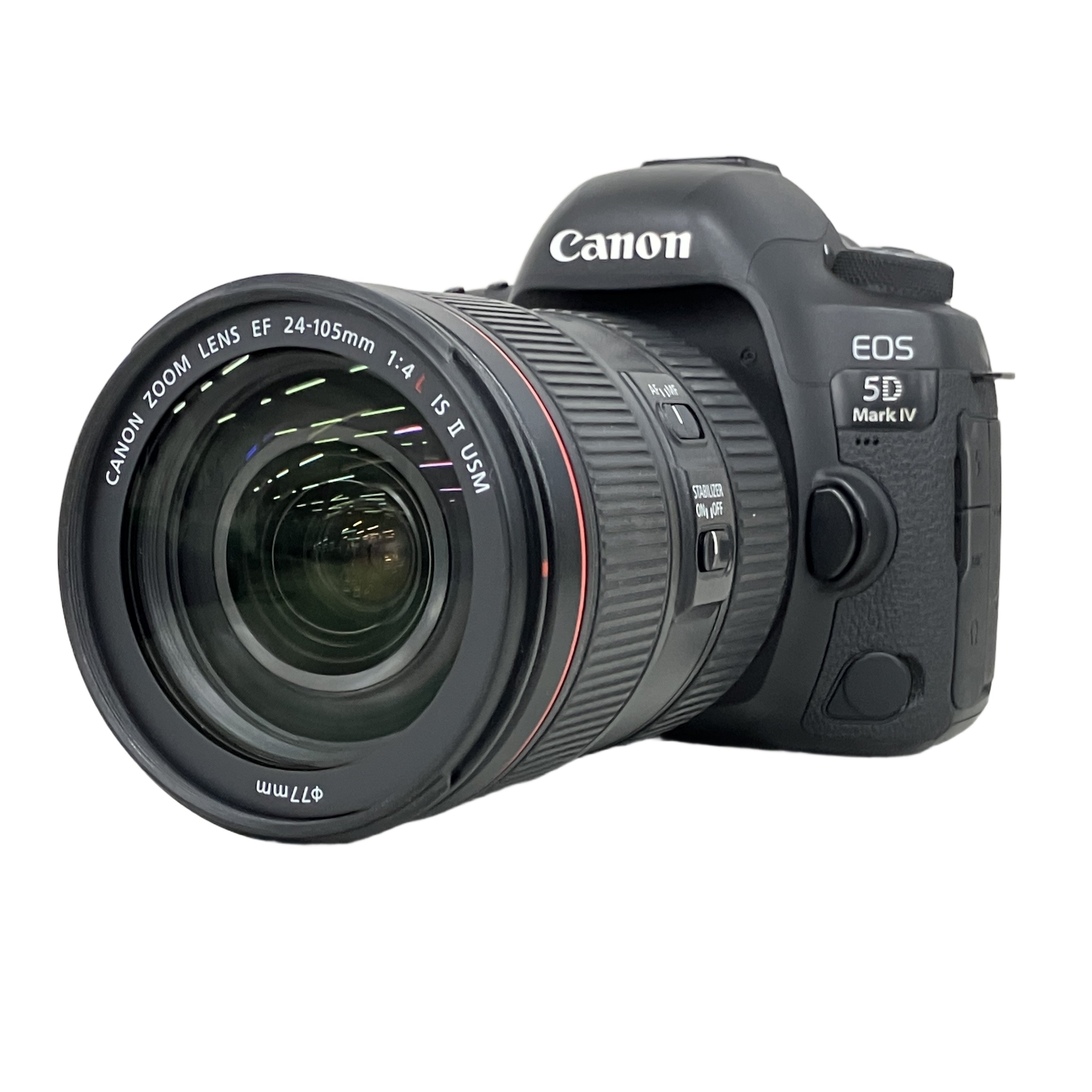 Canon DS126601 EOS 5D Mark IV EF24-105mm F4L IS II USM レンズキット 一眼レフ カメラ 中古