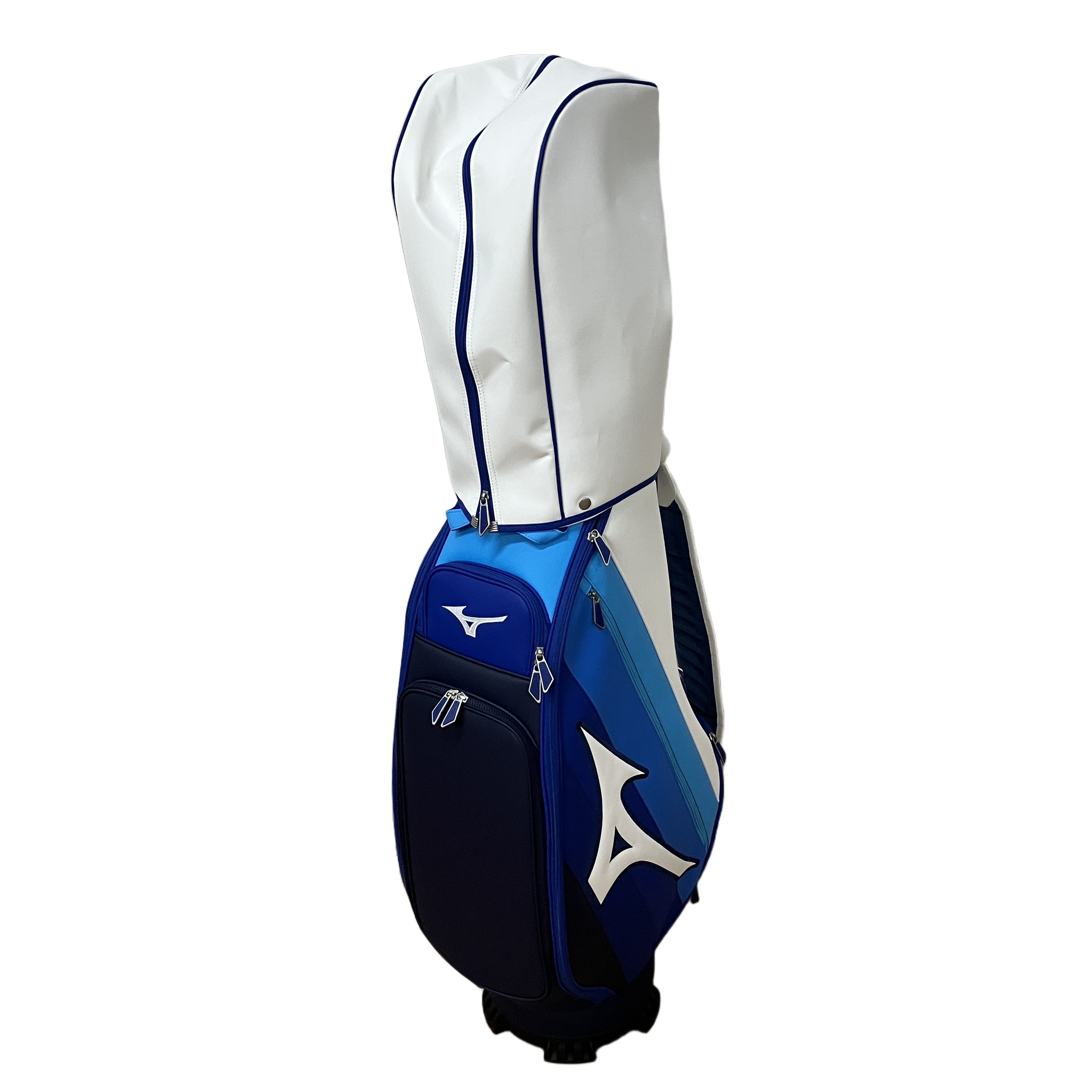Mizuno 5LGC2512 キャディバッグ 青 ミズノ ゴルフ用品 中古 良好