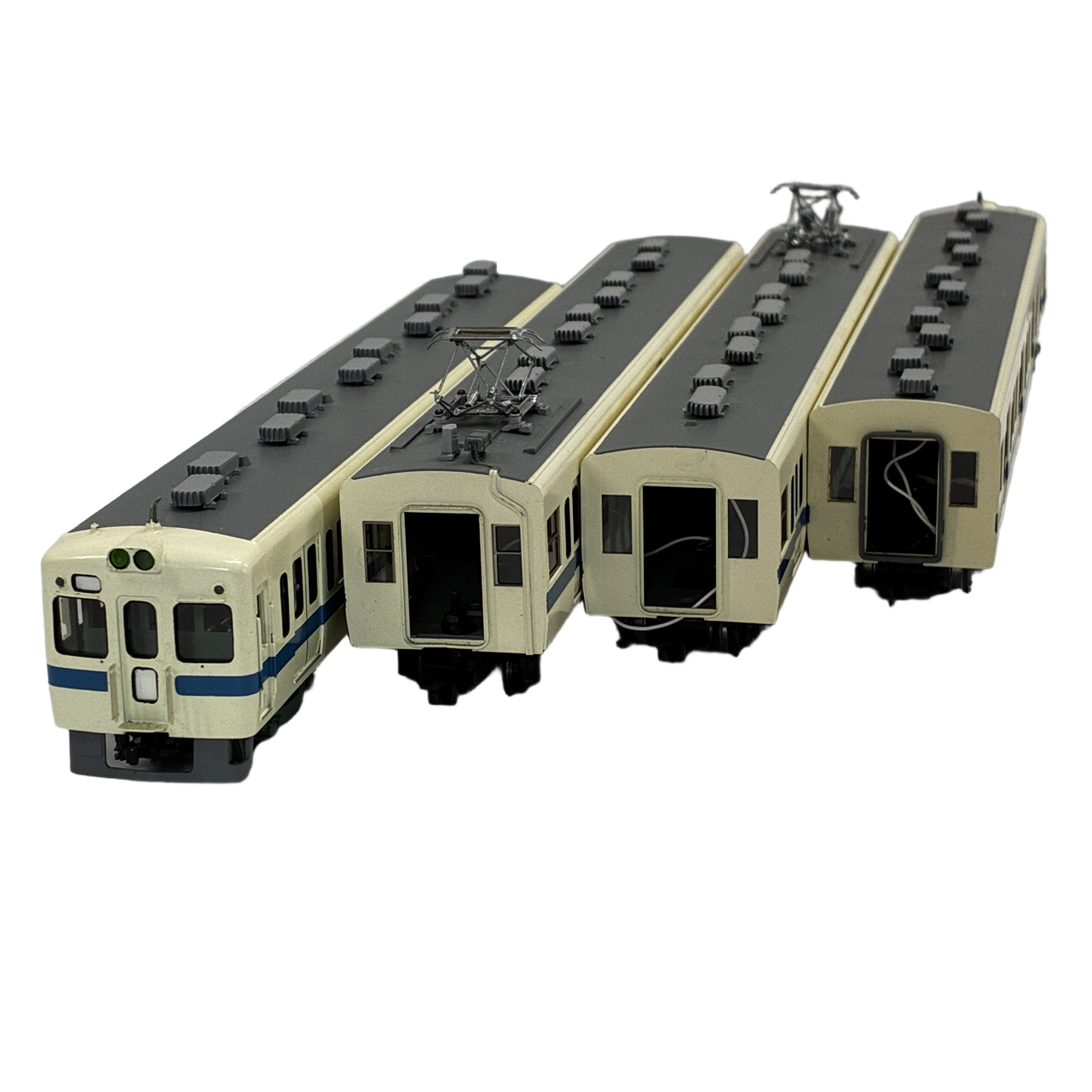 ★カツミ KTM 小田急 5000形 (初代) 4両セット (クハ5050/デハ5000) 金属製完成品 鉄道模型 中古★