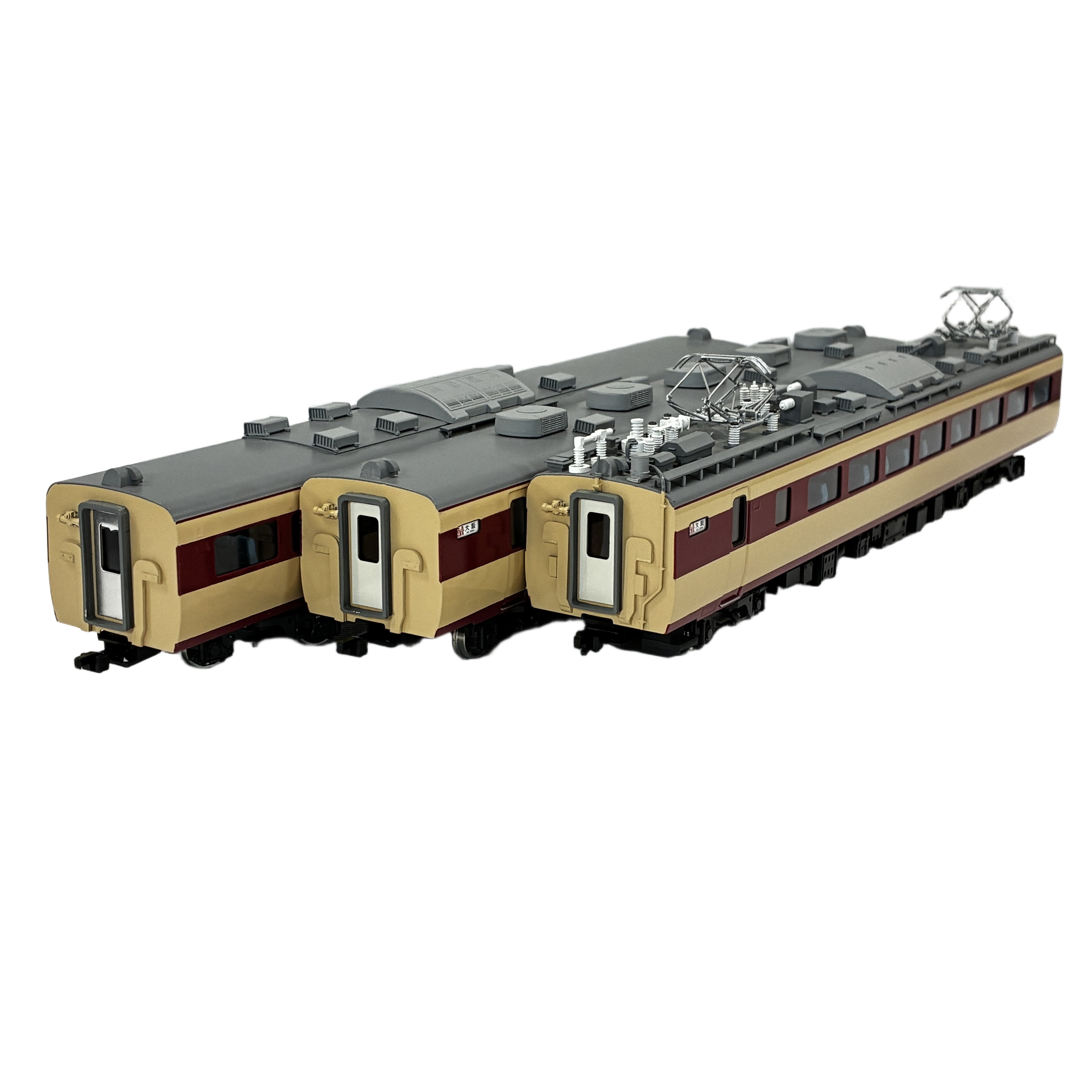 エンドウ ES143 JR西日本 485系 雷鳥 中間3両セット インテリア付 HOゲージ 鉄道模型 ENDO 中古