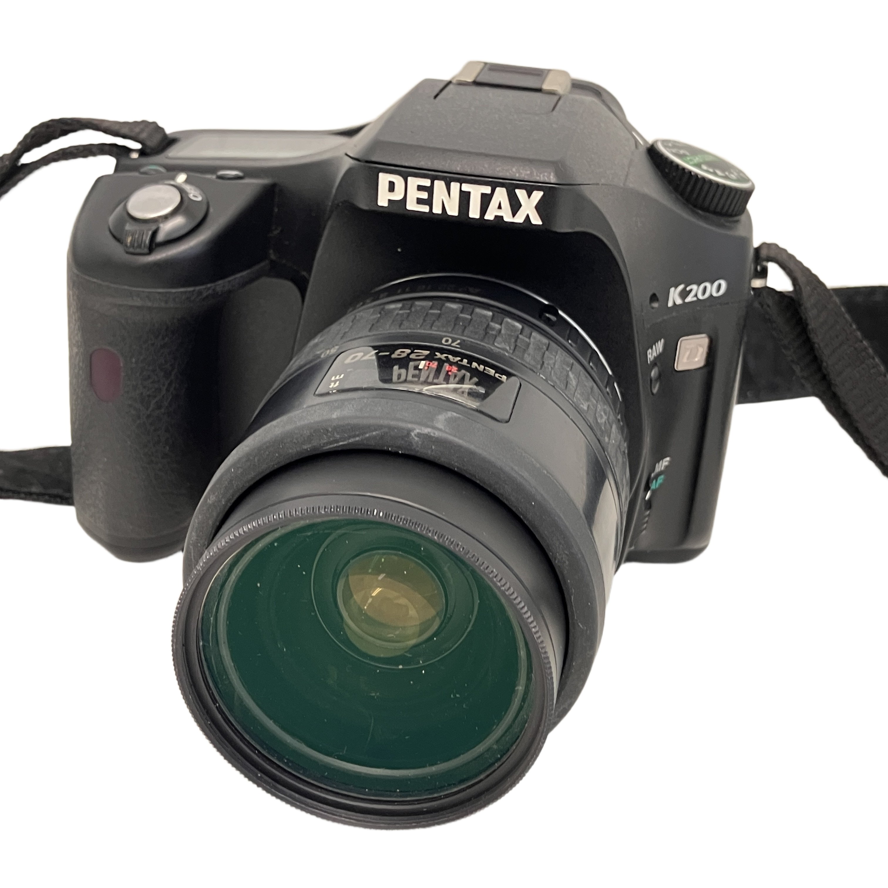 Pentax K200D SR 一眼レフカメラ FA 28-70mm F4 AL ペンタックス 中古