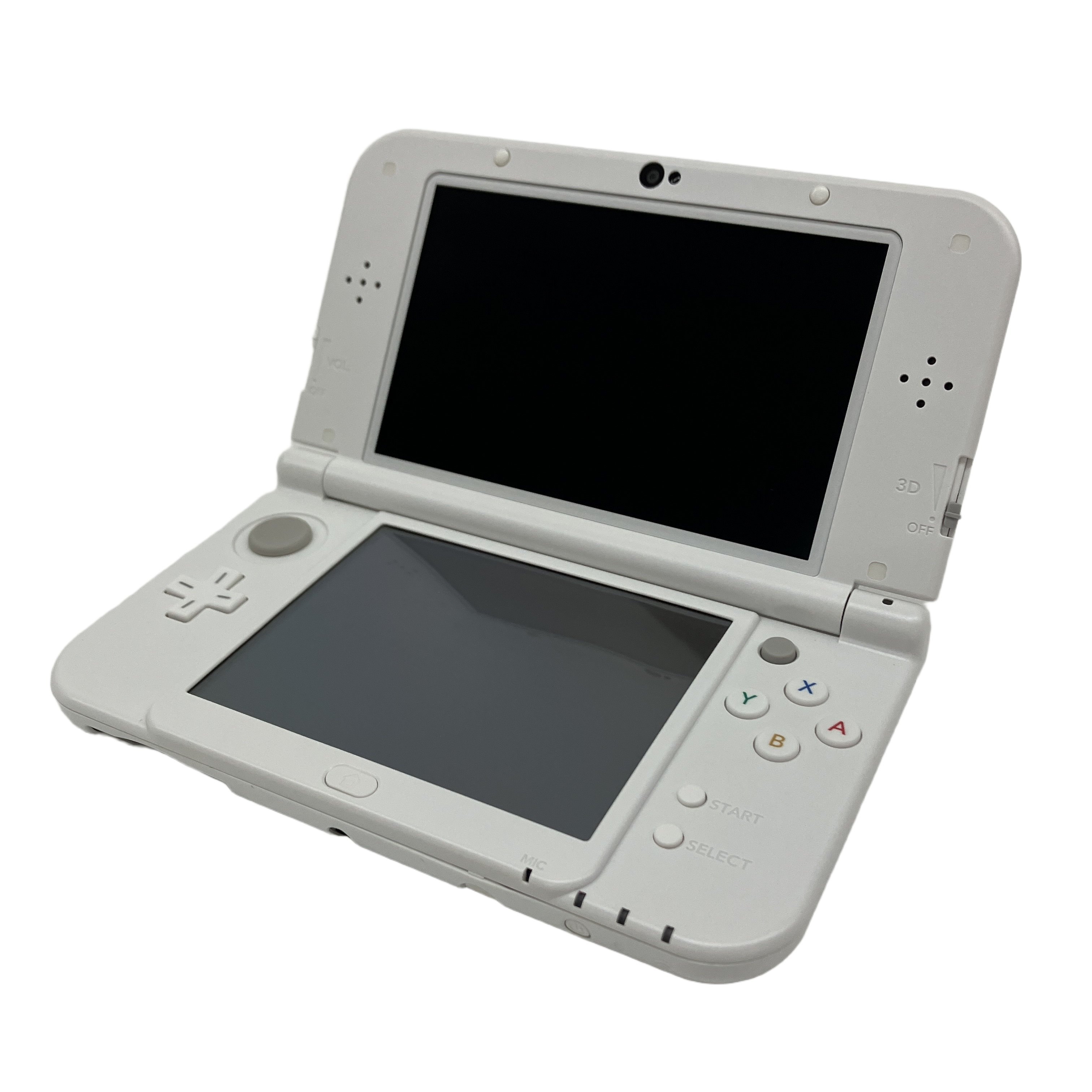 Nintendo new 3DS LL RED-001 パールホワイト 家庭用 ゲーム機 中古