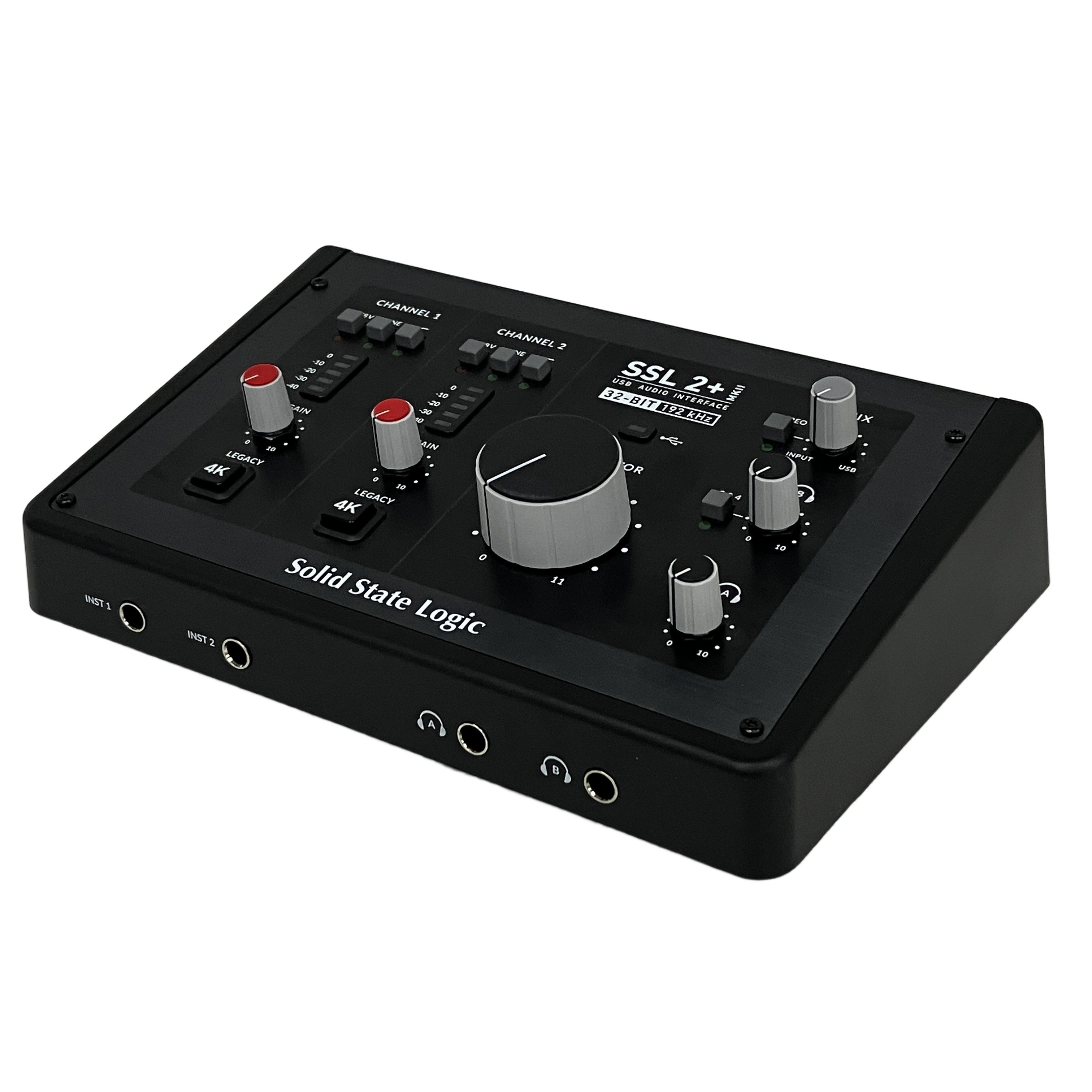 Solid State Logic SSL2+ MK2 オーディオインターフェース 音響 オーディオ 中古 良好