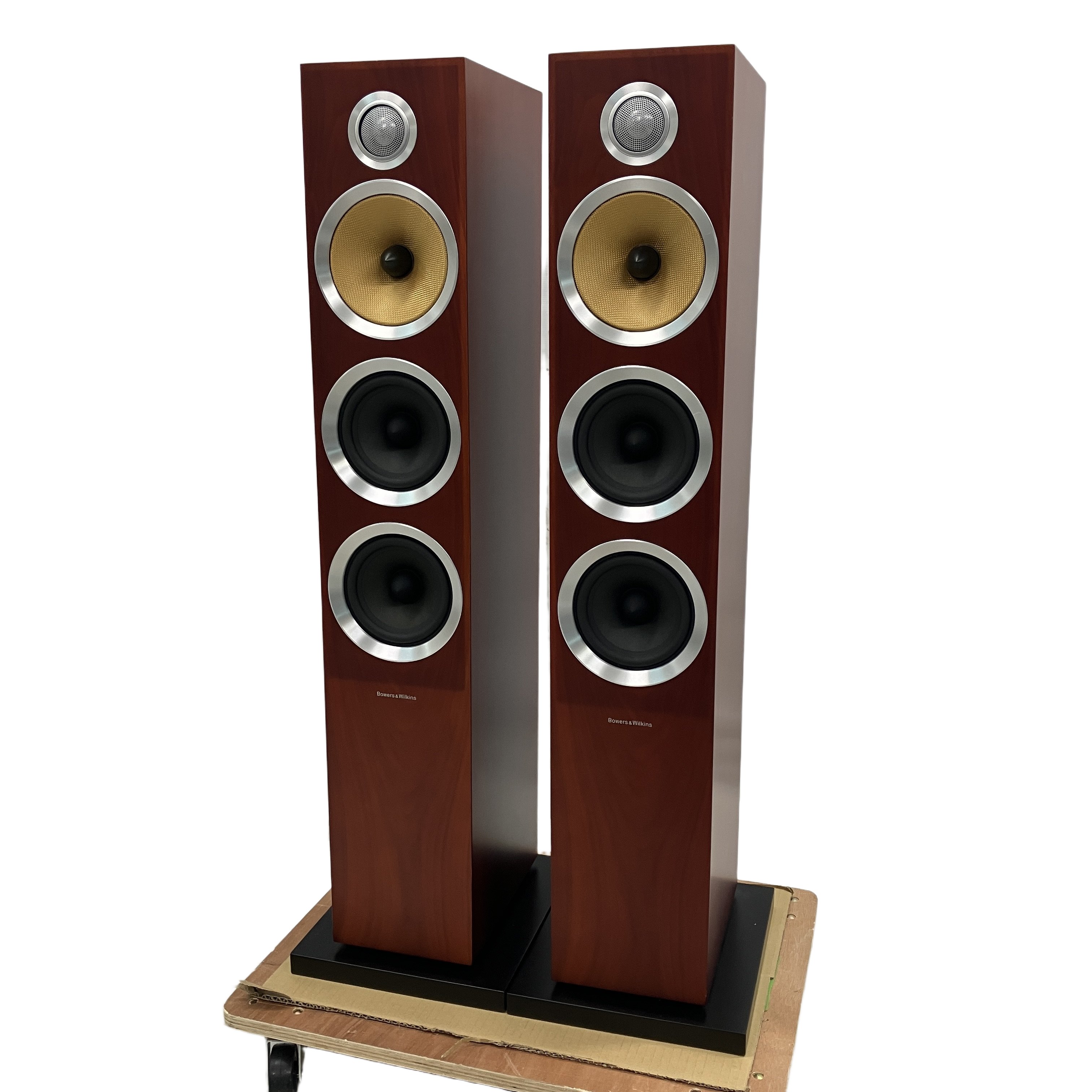Bowers & Wilkins B&W CM8 S2 3WAY スピーカーペア フロアスタンドスピーカー ホームシアター DTM スタジオ バウワース&ウィルキンス 音響機器 中古