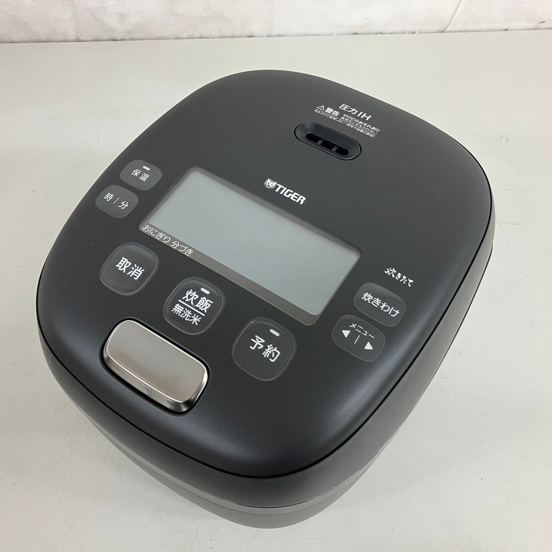 タイガー魔法瓶 JRI-S100-KO 圧力IH炊飯器 5.5 合 炊きたて ご泡火炊き オフブラック 未使用