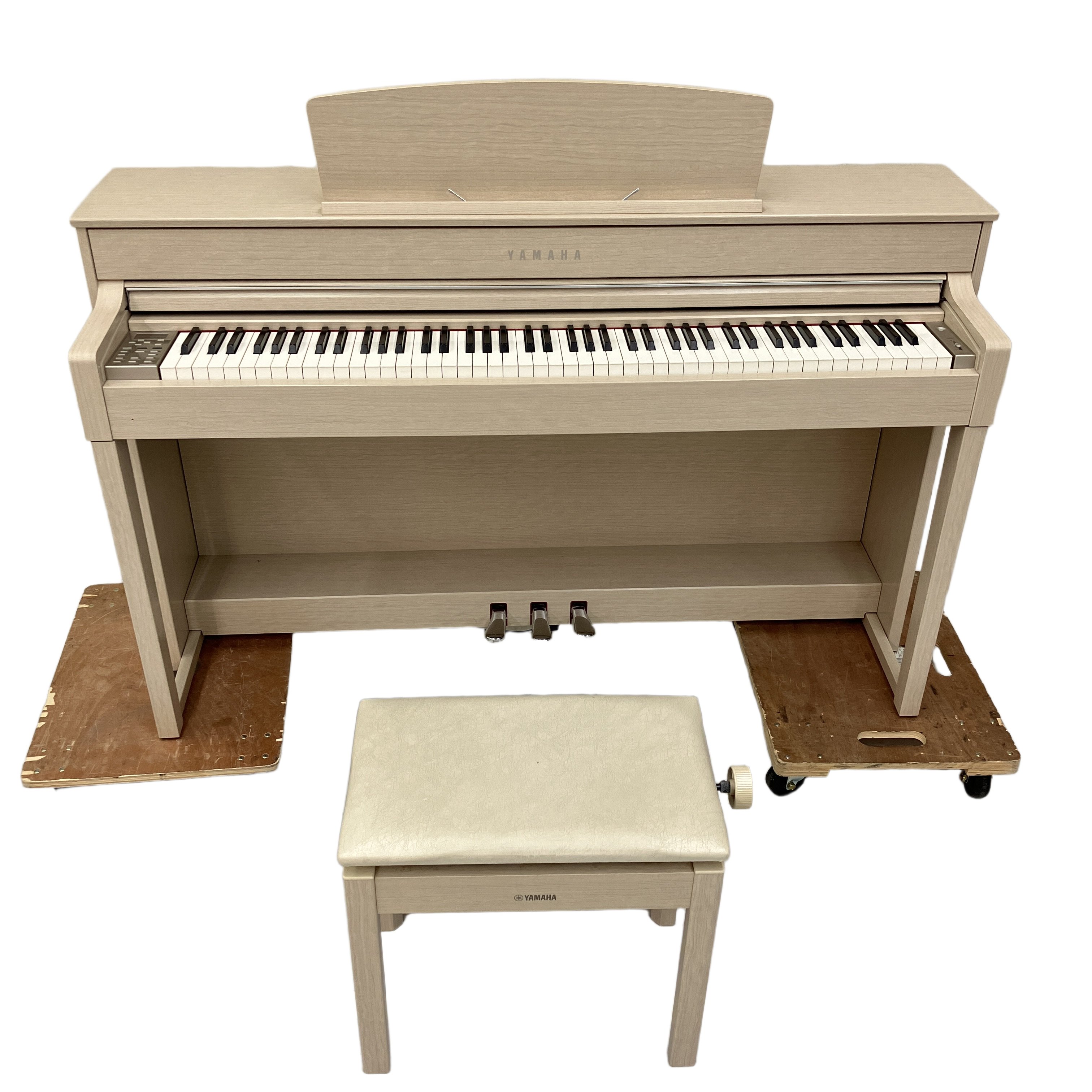 YAMAHA ヤマハ CLP-575 Clavinova クラビノーバ 電子ピアノ 2016年製 椅子付き 鍵盤楽器 中古