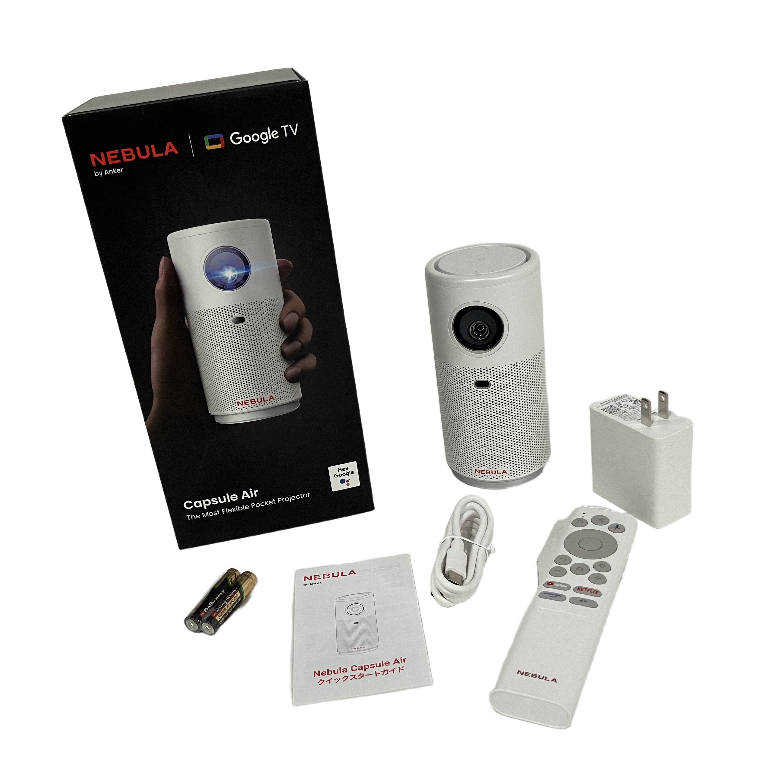 Anker Nebula Capsule Air アンカー モバイルプロジェクター D4112521 家電 中古 美品