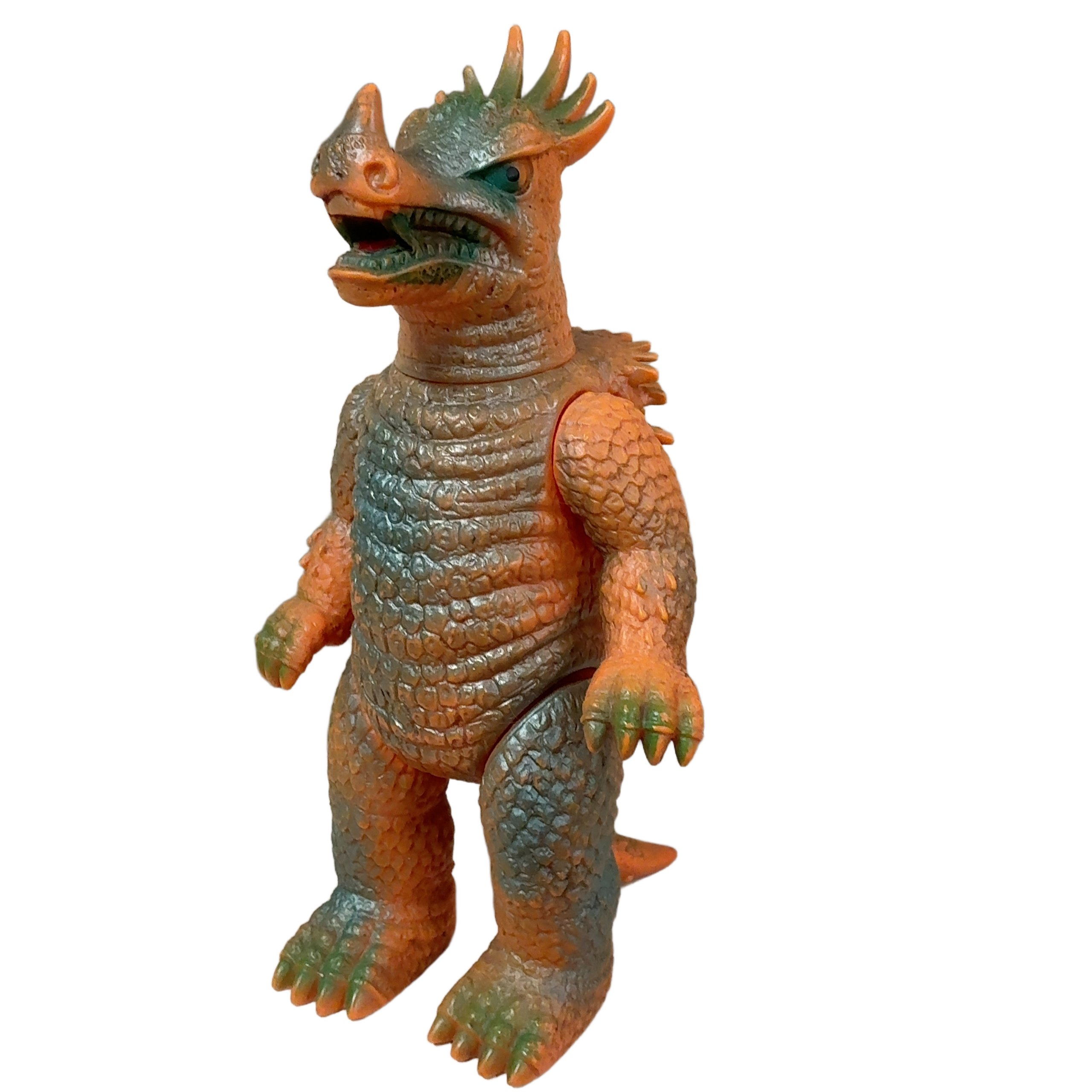 ブルマァク 当時物 レトロ 怪獣 アンギラス 東宝 ゴジラの逆襲 ソフビ 中古