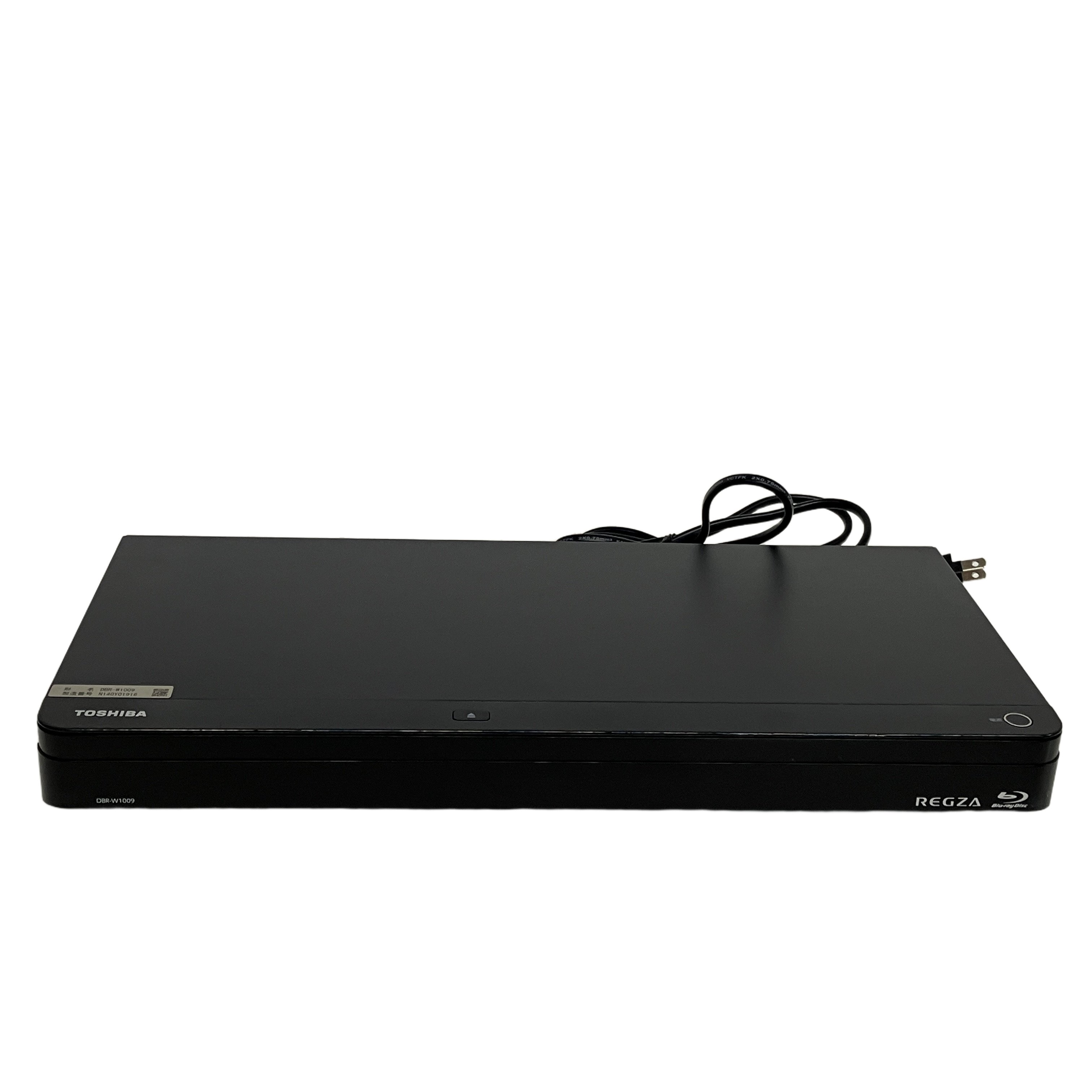 TOSHIBA REGZA DBR-W1009 ブルーレイディスクレコーダー 1TB 2チューナー 映像機器 中古