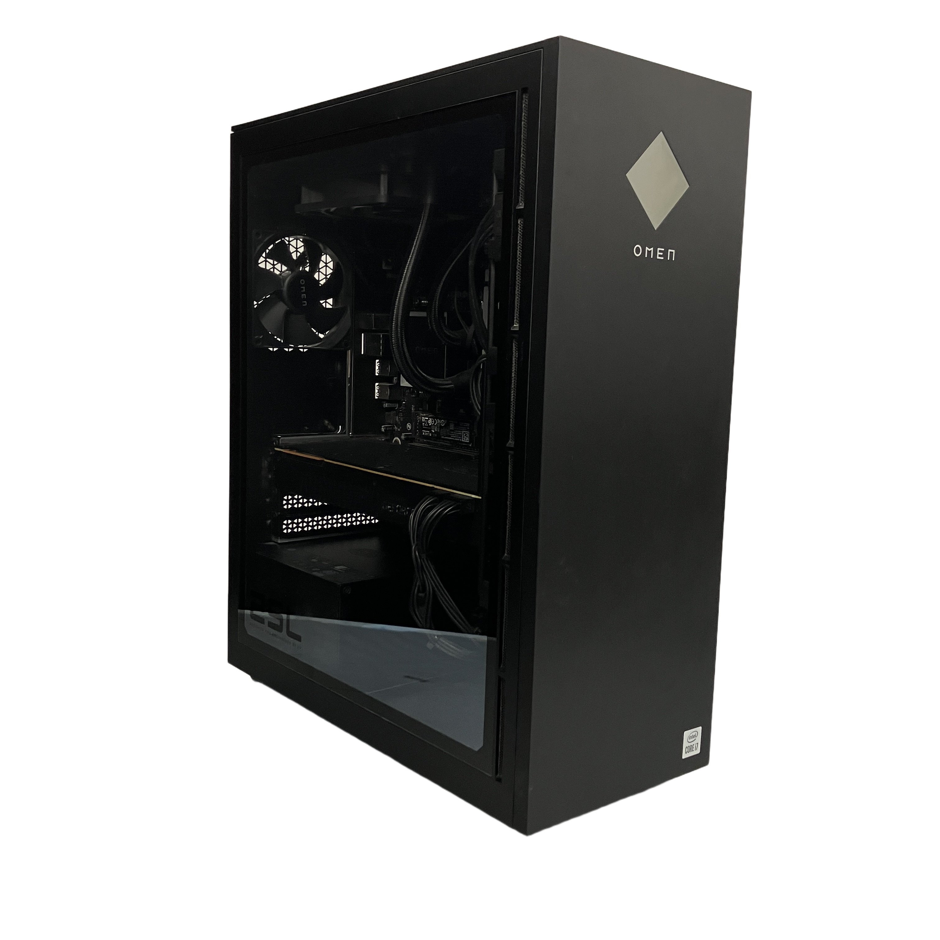 HP OMEN 25L GT12-07202jp デスクトップPC Core i7-10700KF 32GB HDD 2TB SSD 512GB SSD 2TB WIN11 RTX 2070 SUPER 中古