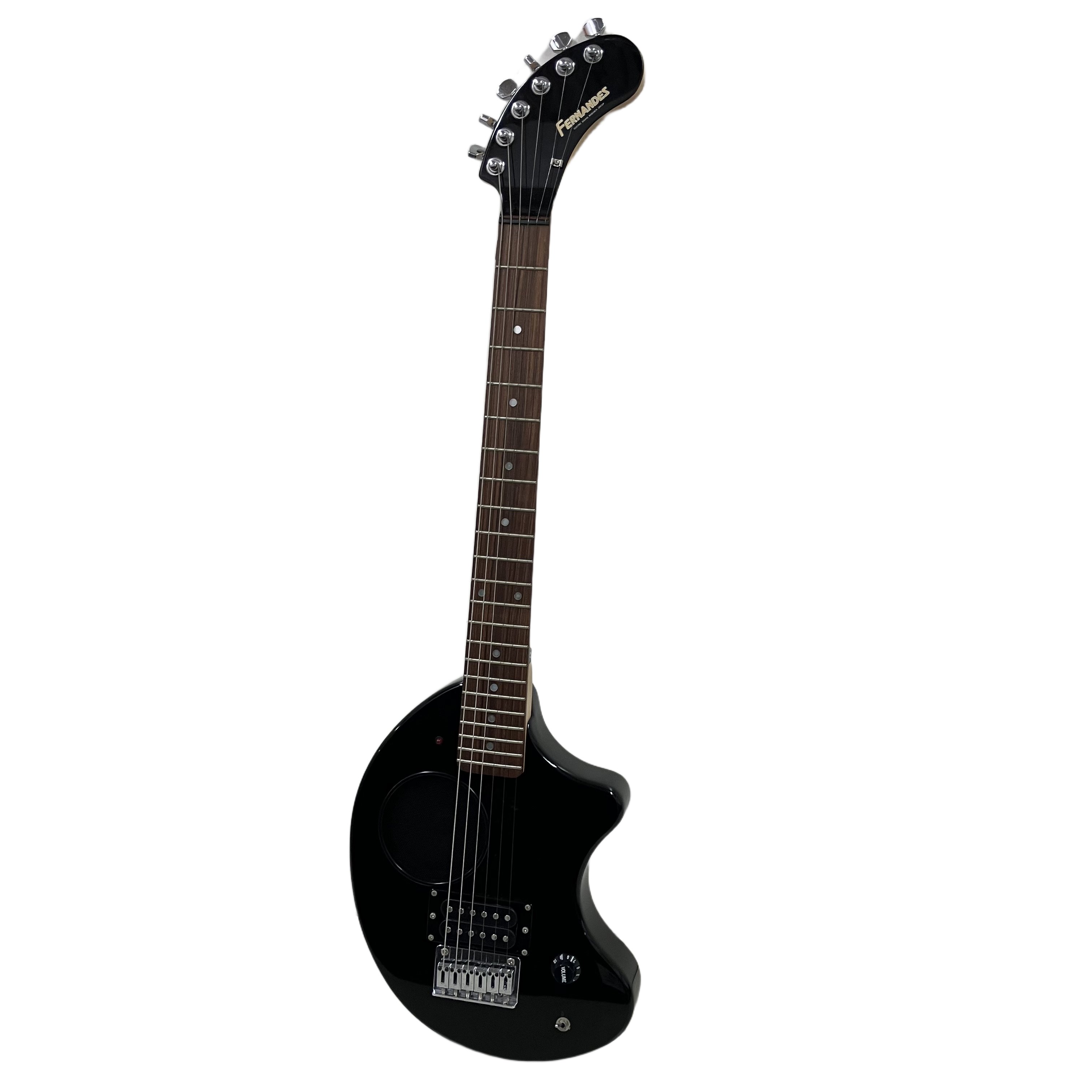 FERNANDES ZO-3 アンプ内蔵 エレキギター ブラック 弦楽器 フェルナンデス 中古