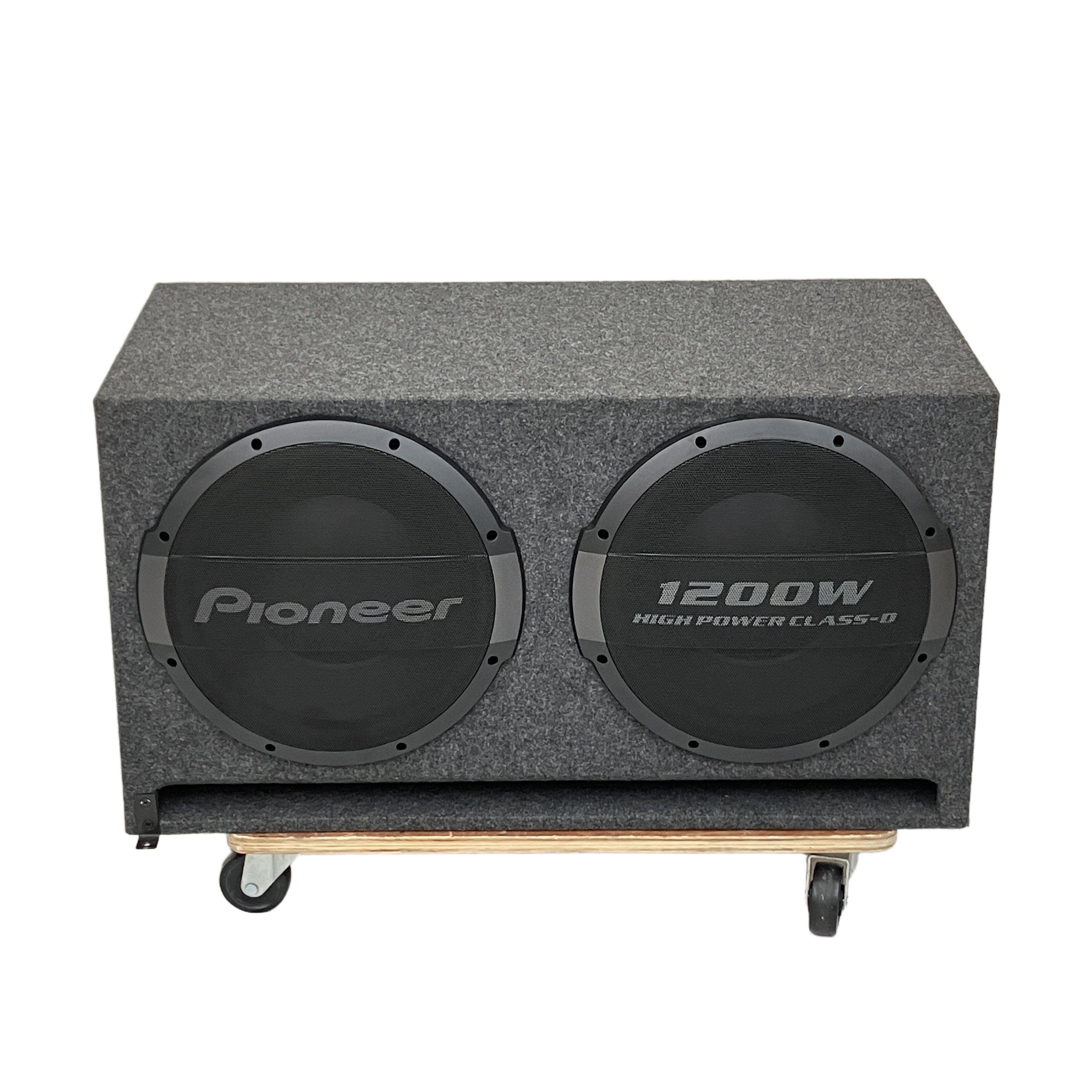 Pioneer カロッツェリア TS-WX1220AH 1200W パワードサブウーファー 音響 カーオーディオ 中古