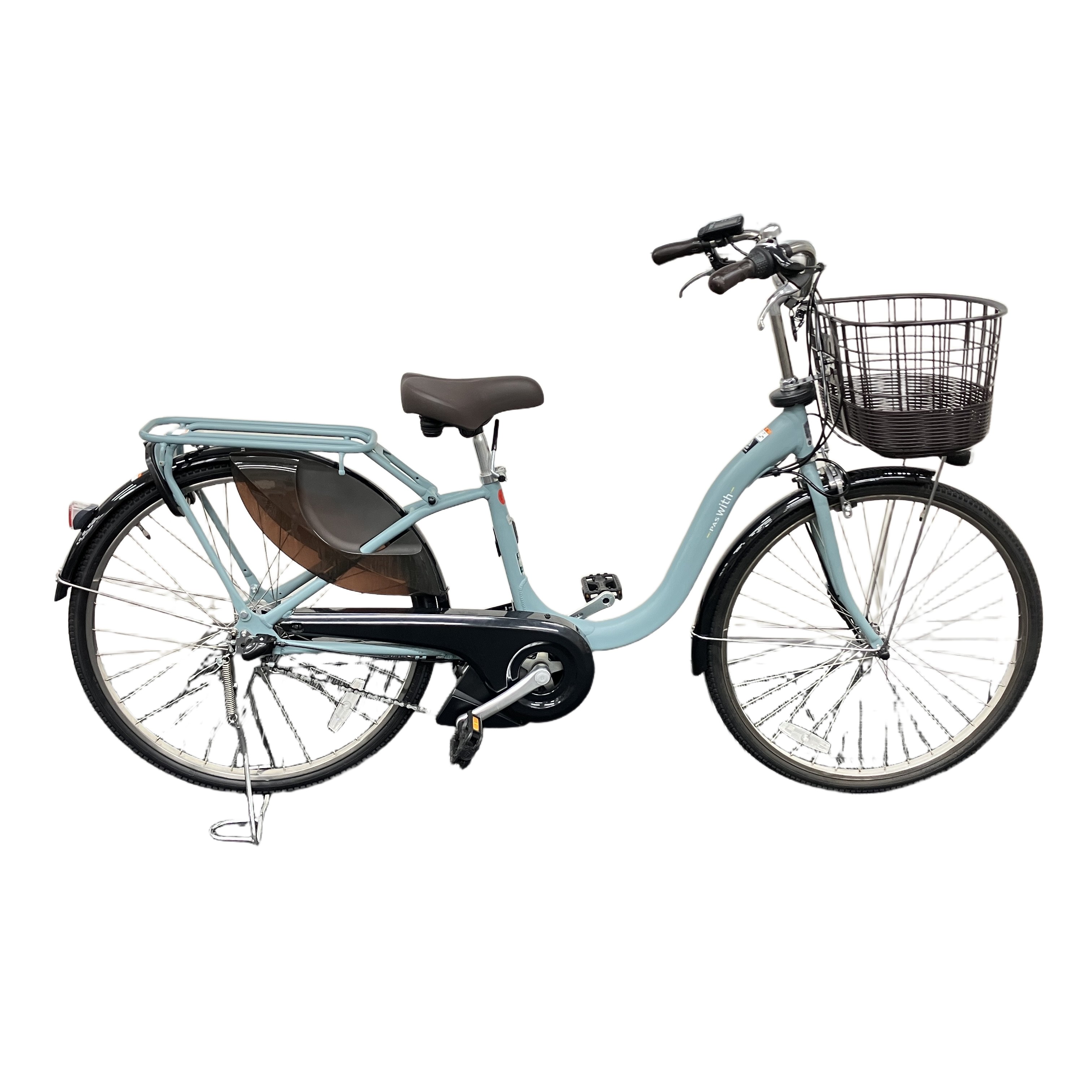 YAMAHA PAS With PA26W 電動アシスト自転車 2025年モデル 15.8Ah 26インチ ヤマハ 中古 良好
