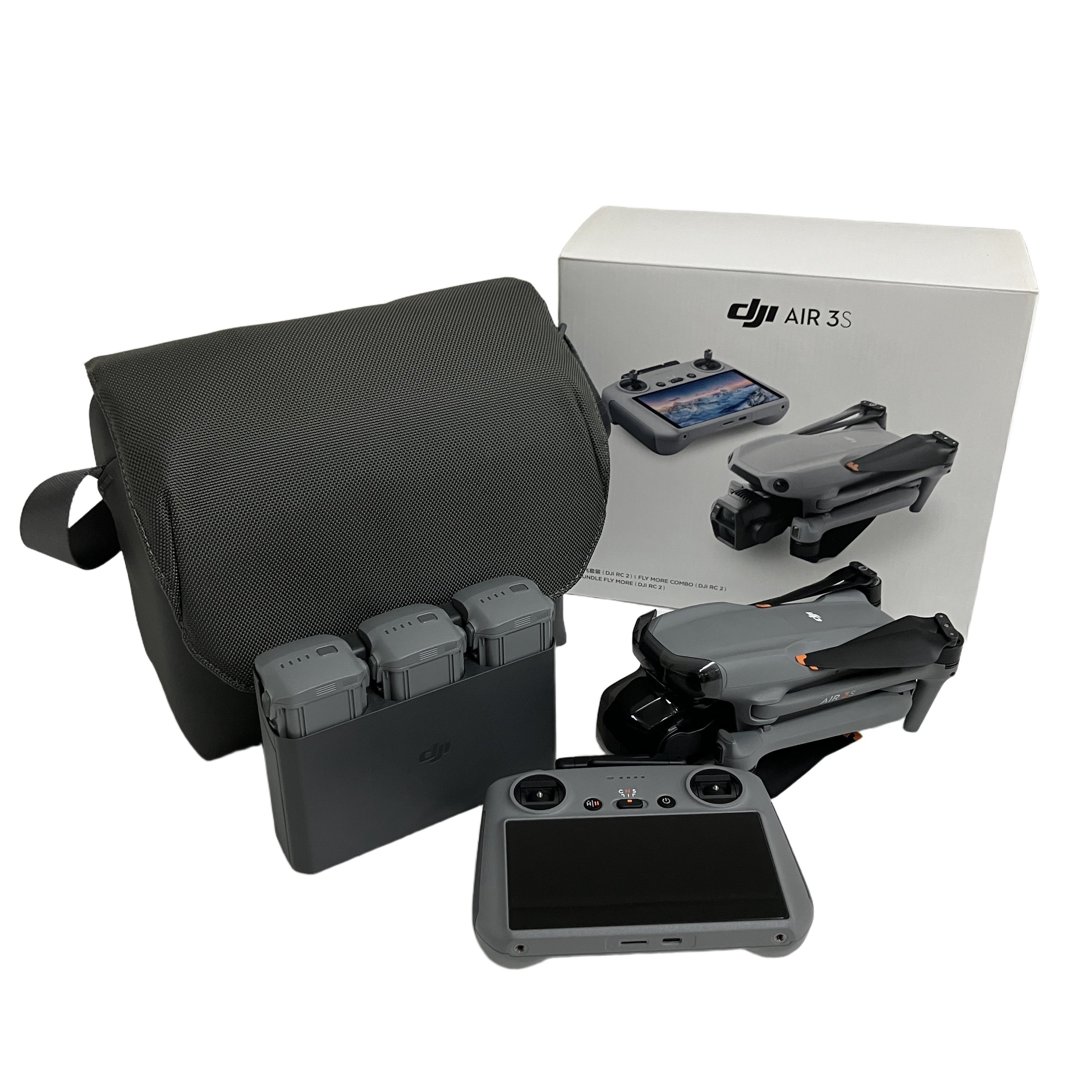 DJI AIR 3S Fly Moreコンボ DJI RC 2 ドローン 空撮 ラジコンヘリコプター 中古