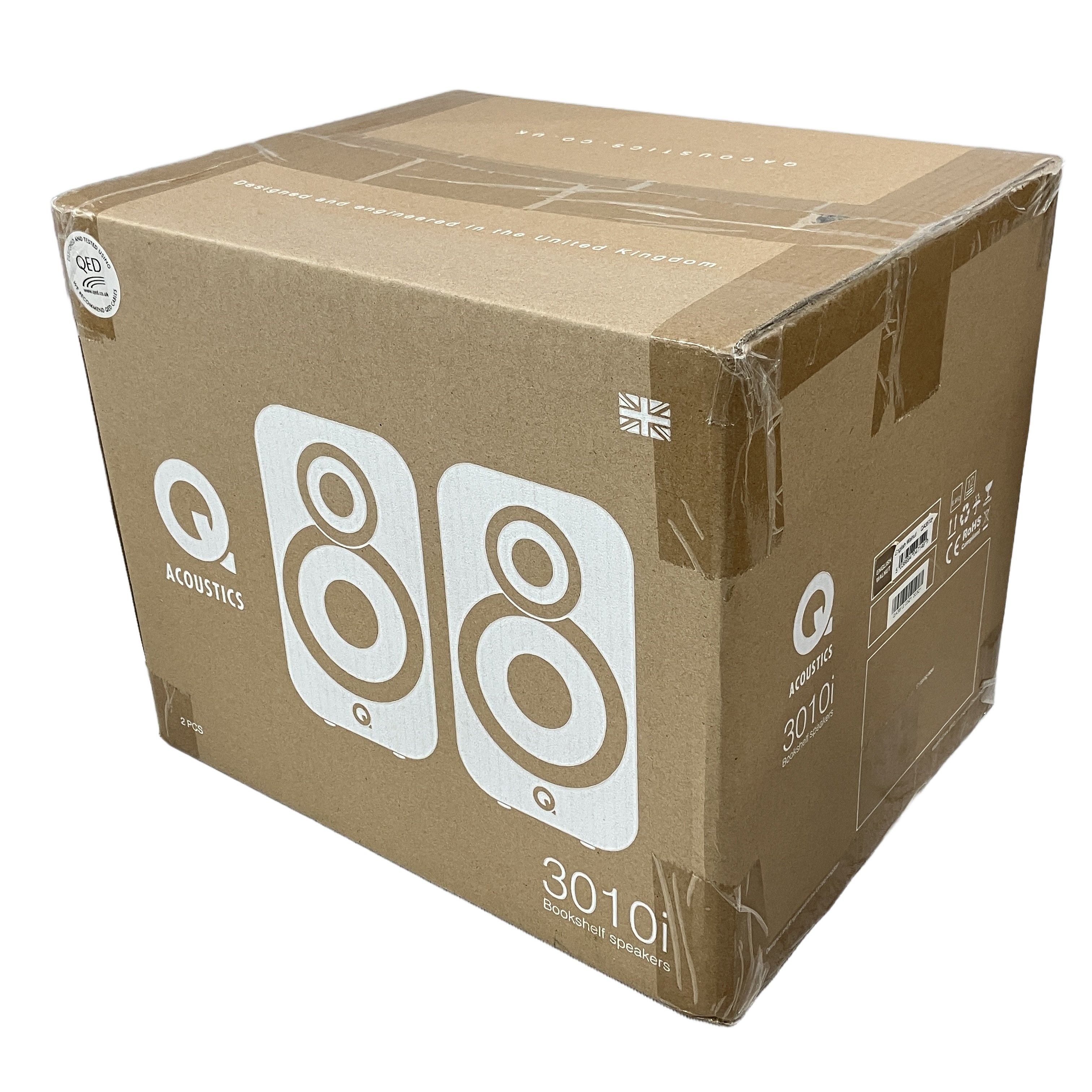 Q ACOUSTICS 3010i スピーカー 2ウェイ・バスレフ式ブックシェルフ型 音響機材 未使用 未開封