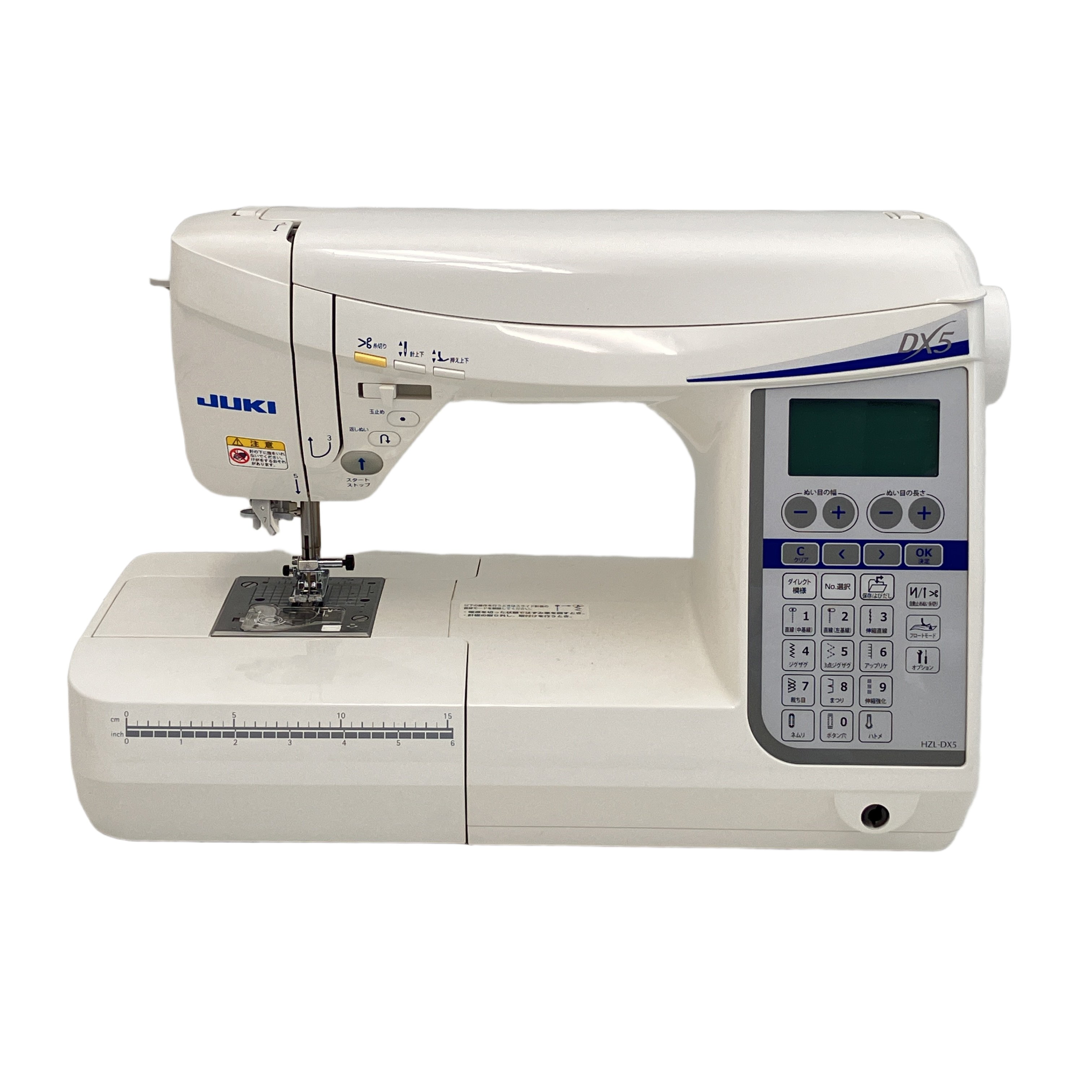 JUKI ジューキ HZL-DX5 コンピューターミシン 家庭用 裁縫 家電 中古 良好