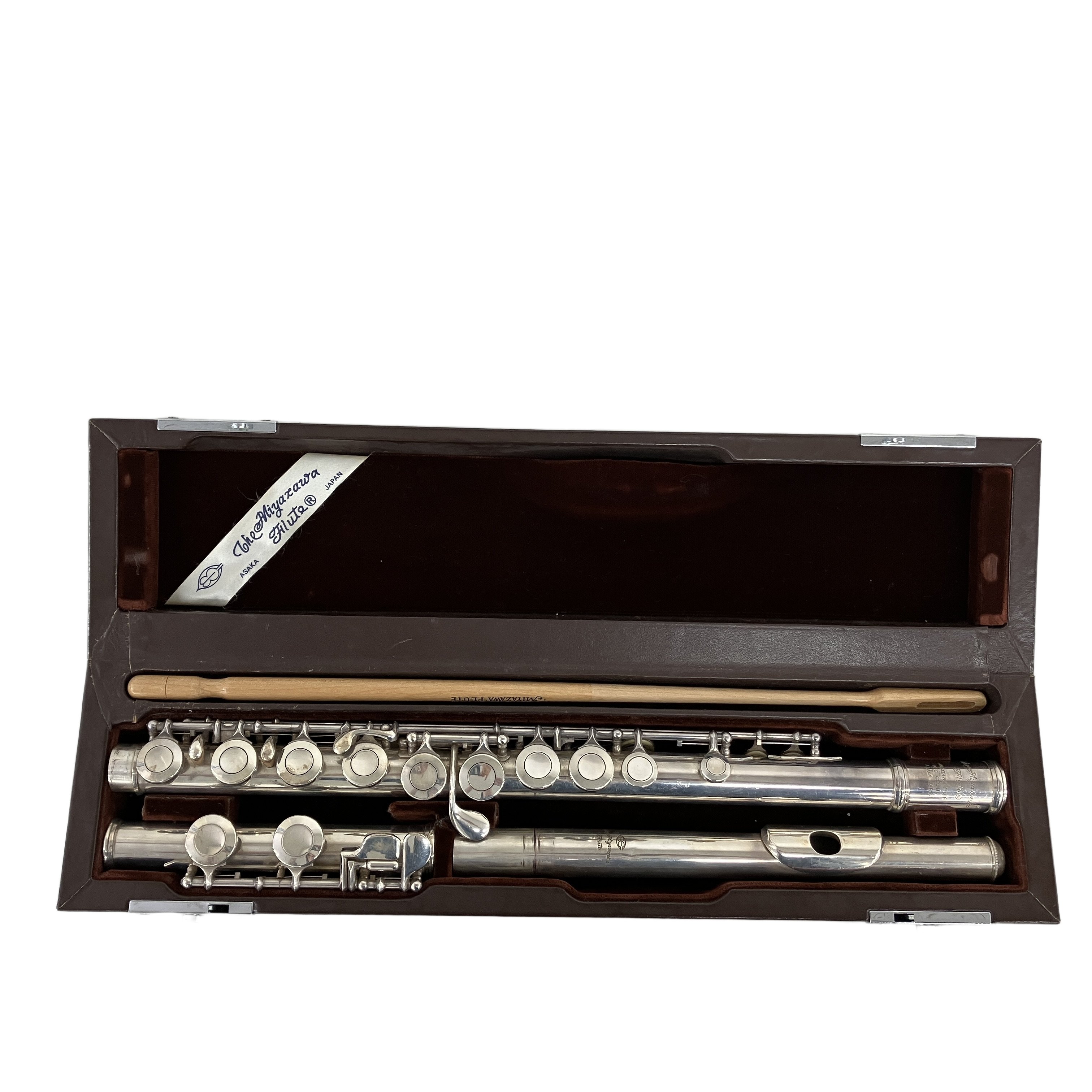 Miyazawa Flute ミヤザワ フルート MC-300 管楽器 吹奏楽 ケース付 シリアル38717 中古