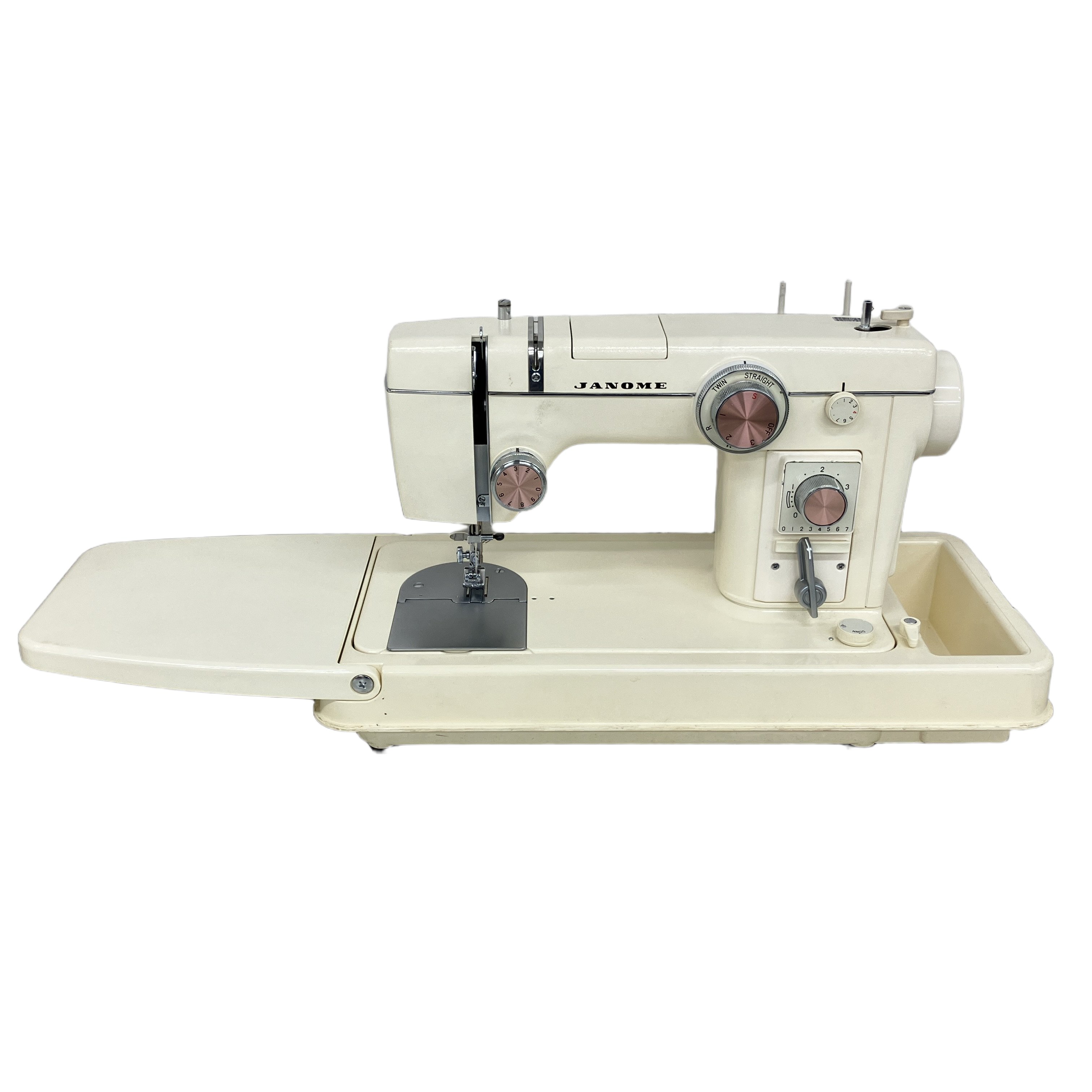 JANOME ジャノメ ミシン MODEL 802 フットコントローラー ケース付 中古
