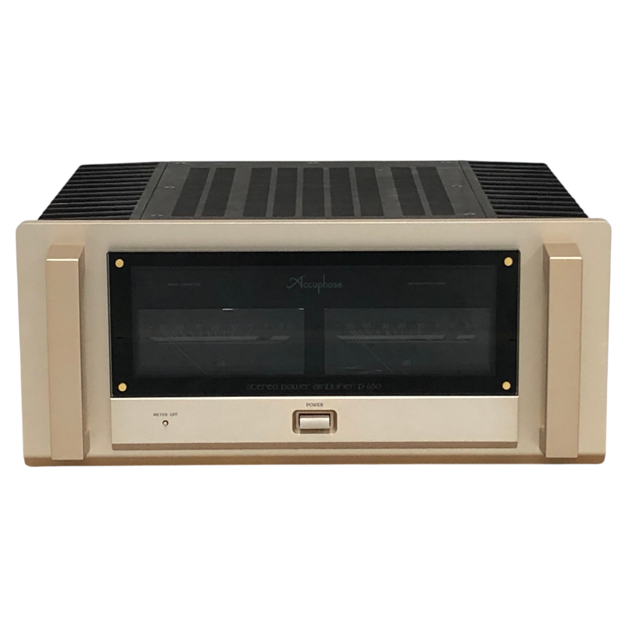 Accuphase アキュフェーズ P-650 ステレオ パワーアンプ 音響 オーディオ 高級 ハイエンド 重量級 中古