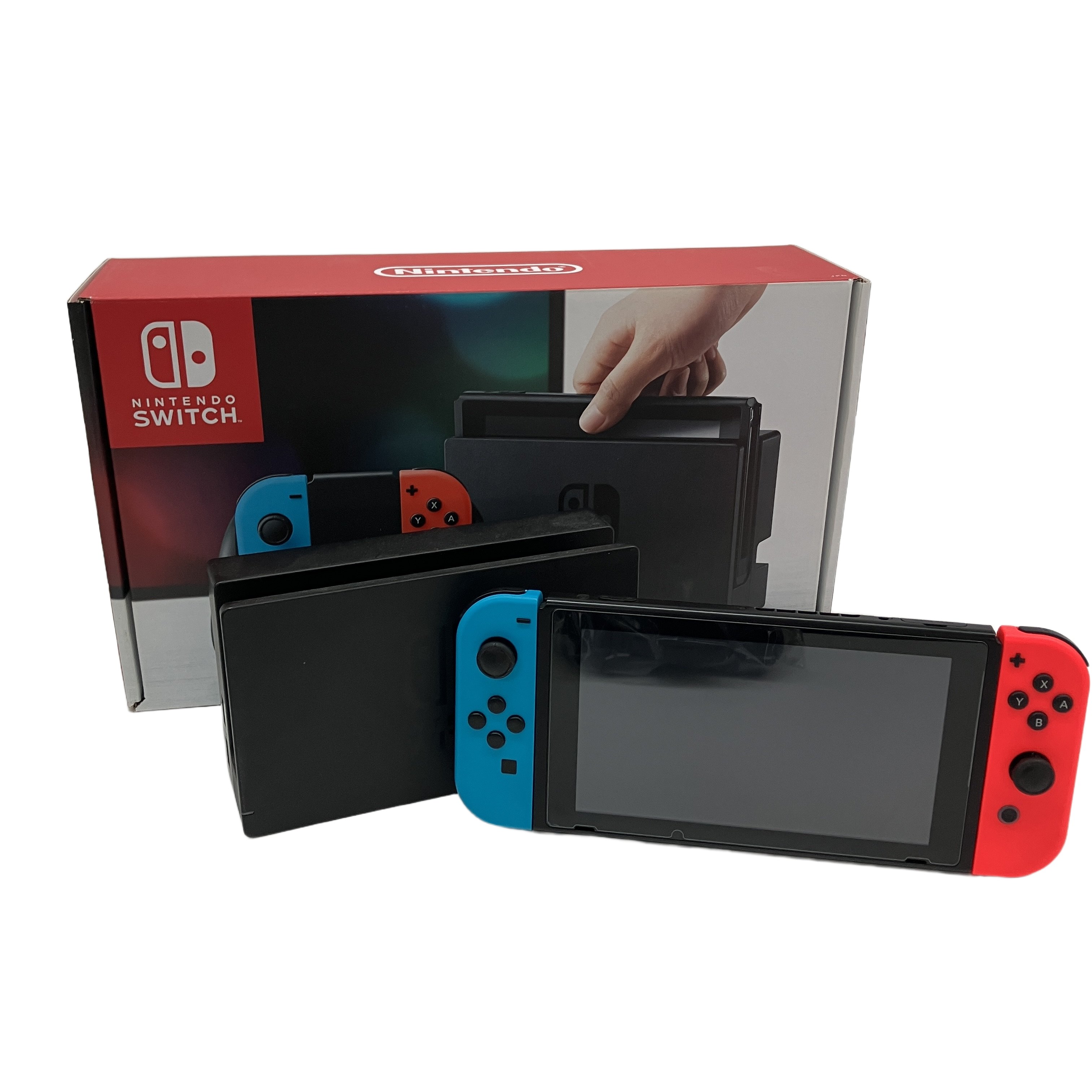 Nintendo Switch HAC-001 初期型 スイッチ ネオンブルー・ネオンレッドカラー 任天堂 中古