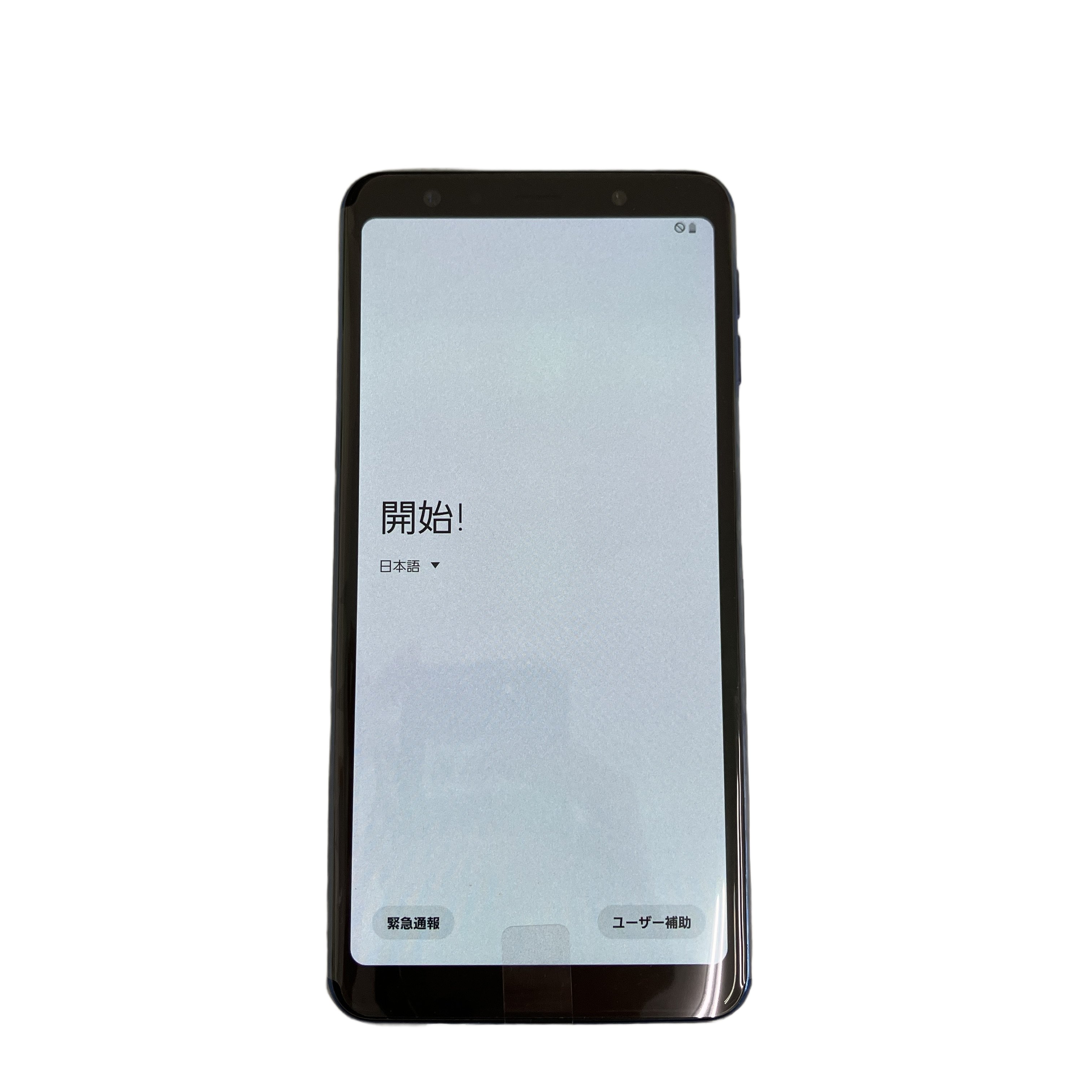 Galaxy A7 6インチ メモリー4GB ストレージ64GB ブルー SIMフリー スマートフォン 中古 美品