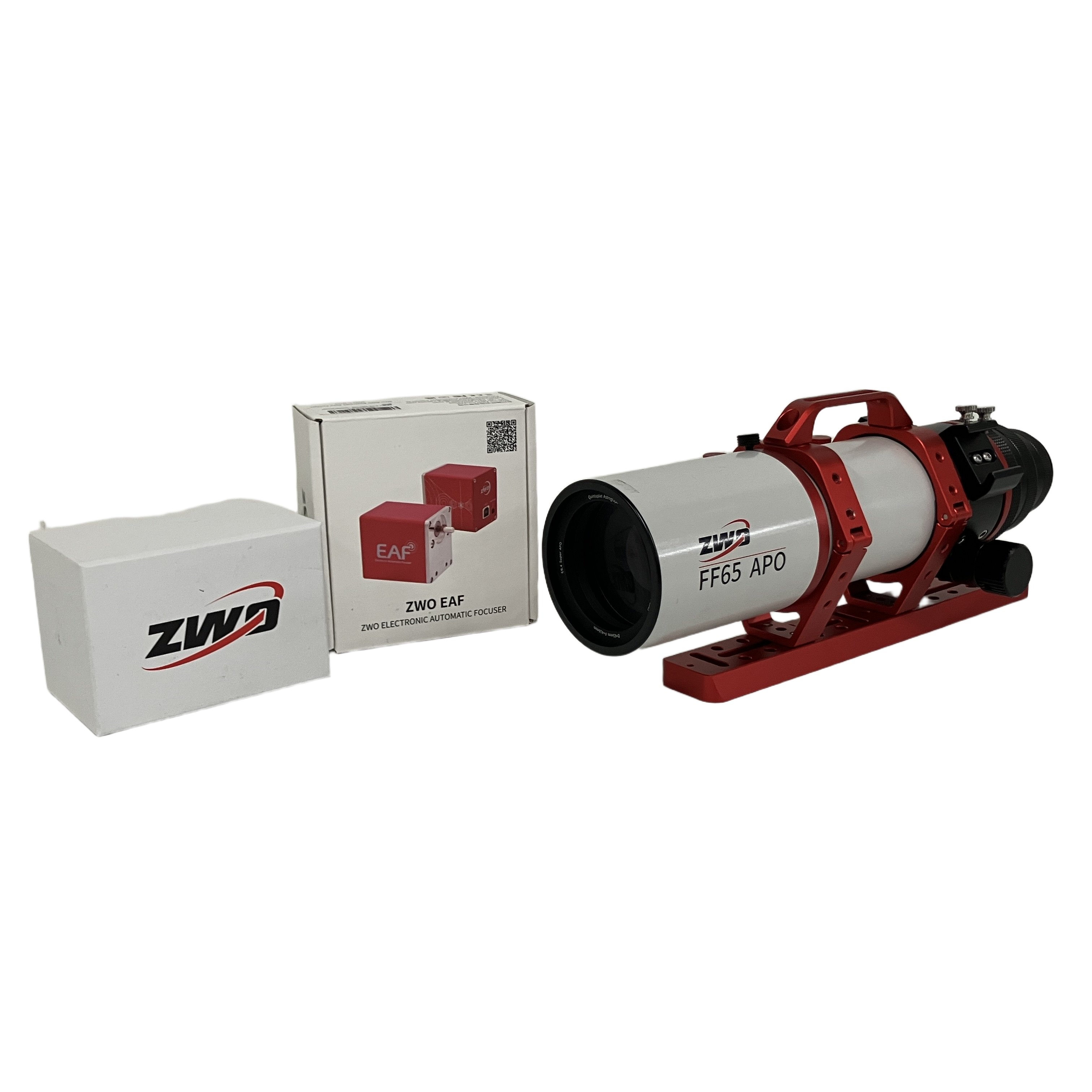 ZWO FF65-APO D=416mm F=6.4 + EAFセット+ 0.75 x reducer for FF65 APO 天体パーツ 天体望遠鏡周辺機器 中古