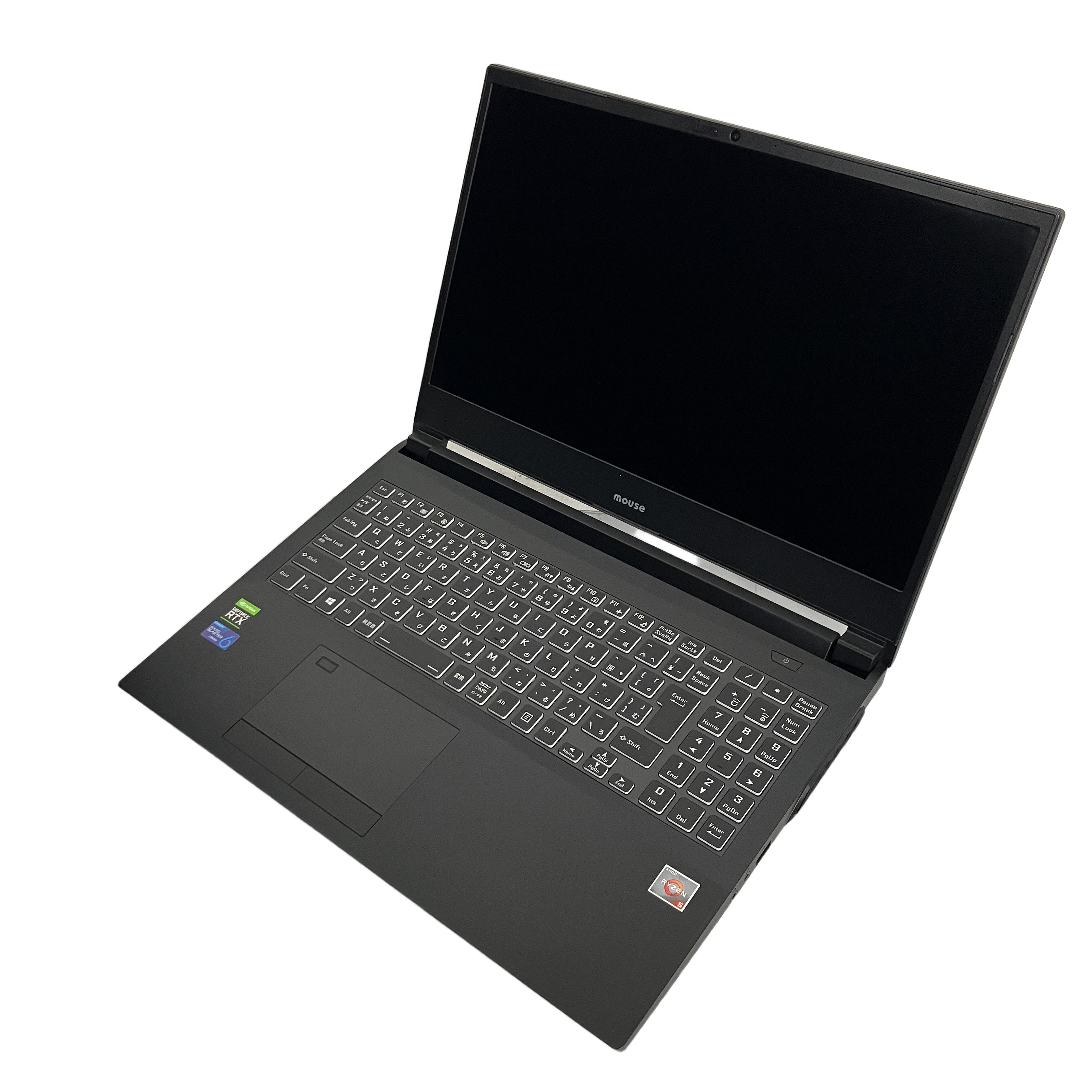 Mouse G-TUNE E5-D-MTS ゲーミング ノート パソコン Ryzen 5 3600 16GB SSD 512GB RTX2060 15.6インチ FHD 144Hz Win11 中古