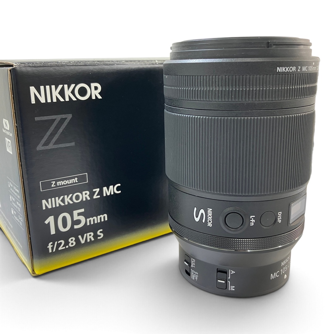 Nikon ニコン NIKKOR Z MC 105mm f/2.8 VR S 中望遠等倍マクロレンズ 手ブレ補正 S-Line Zマウント 撮影機材 写真 中古 良好