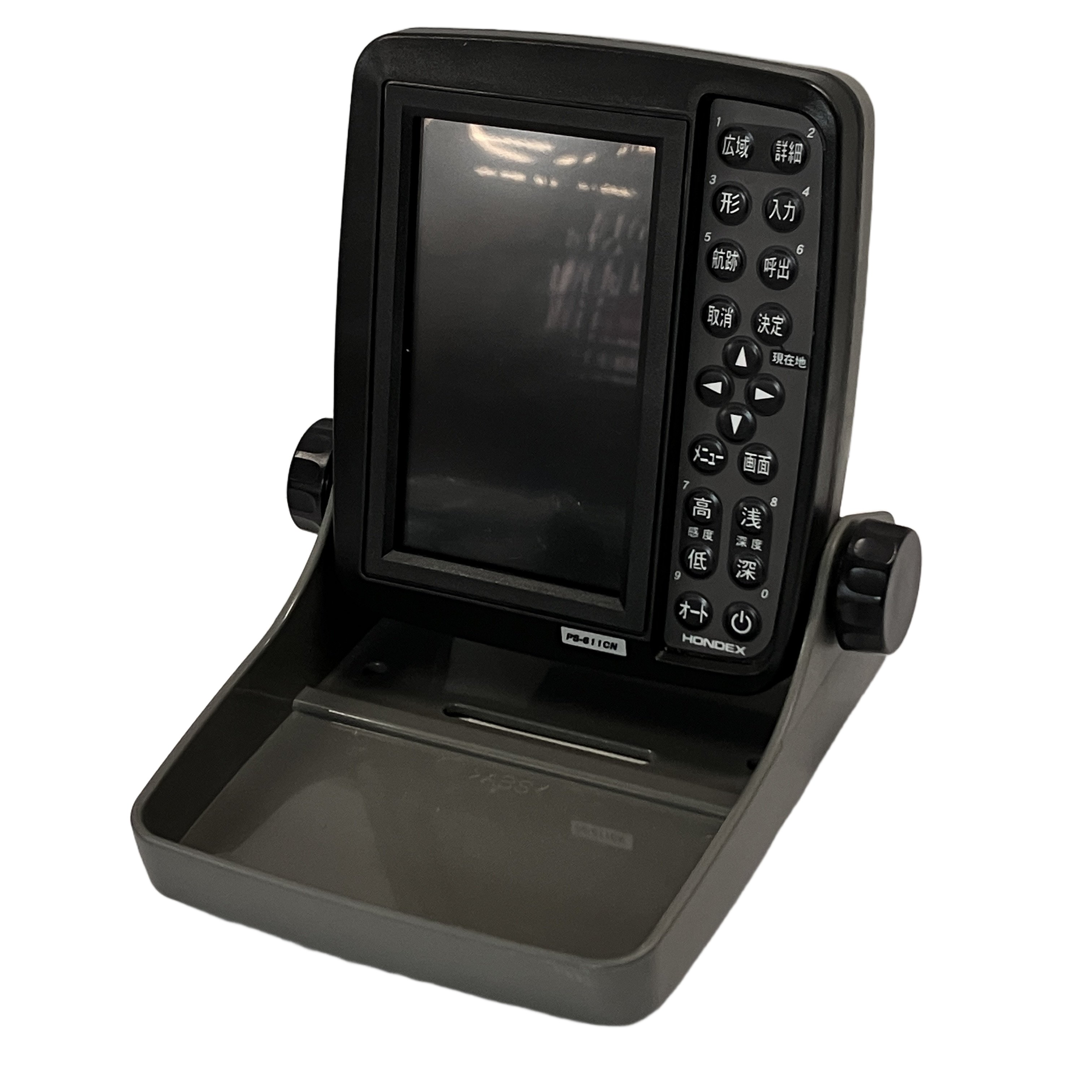 HONDEX PS-611CN 5型 ワイドポータブルGPS内蔵プロッター魚探 魚群探知機 国内版 ホンデックス 中古