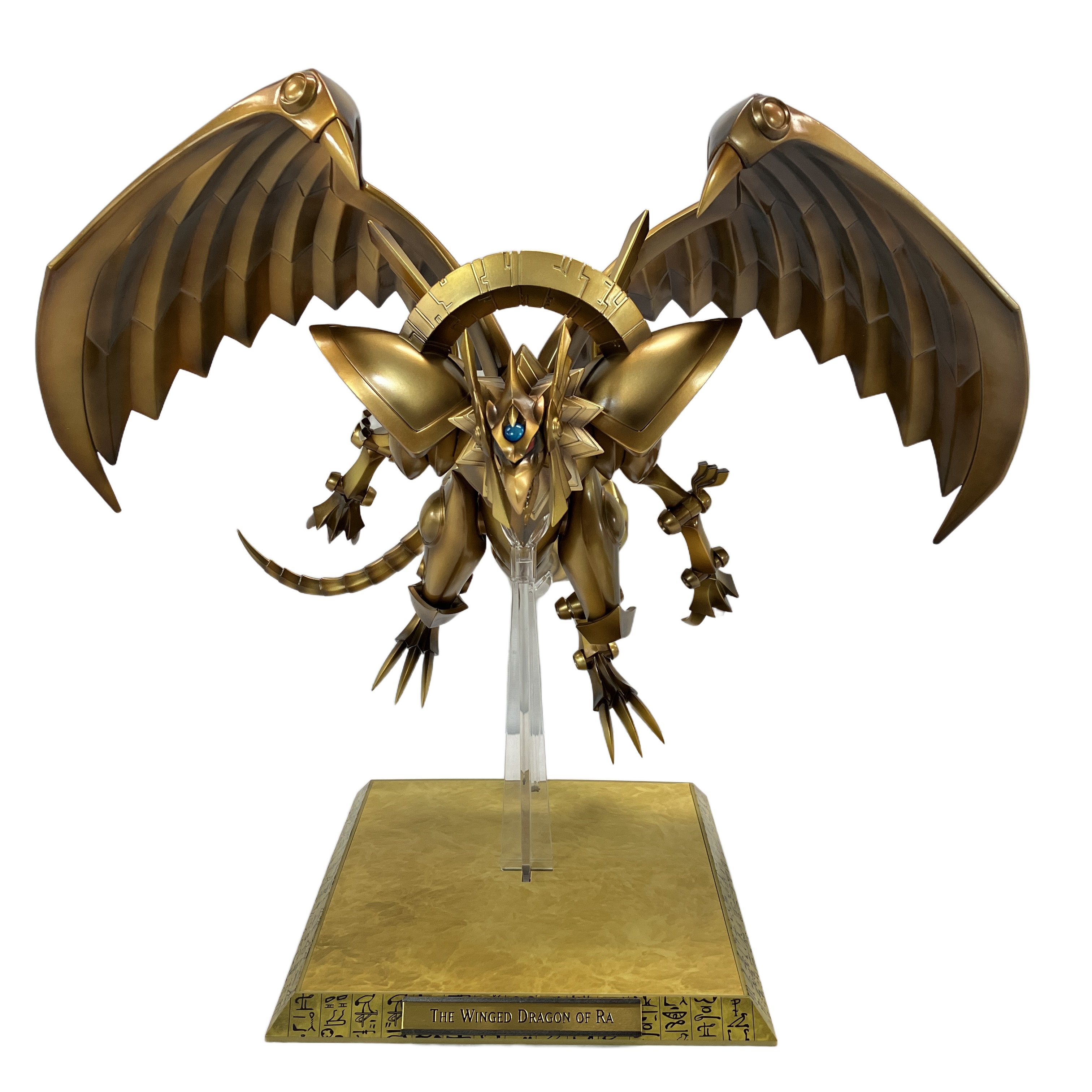 KOTOBUKIYA 重巧超大 遊戯王 デュエルモンスターズ ラーの翼神竜 台座付き フィギュア 中古