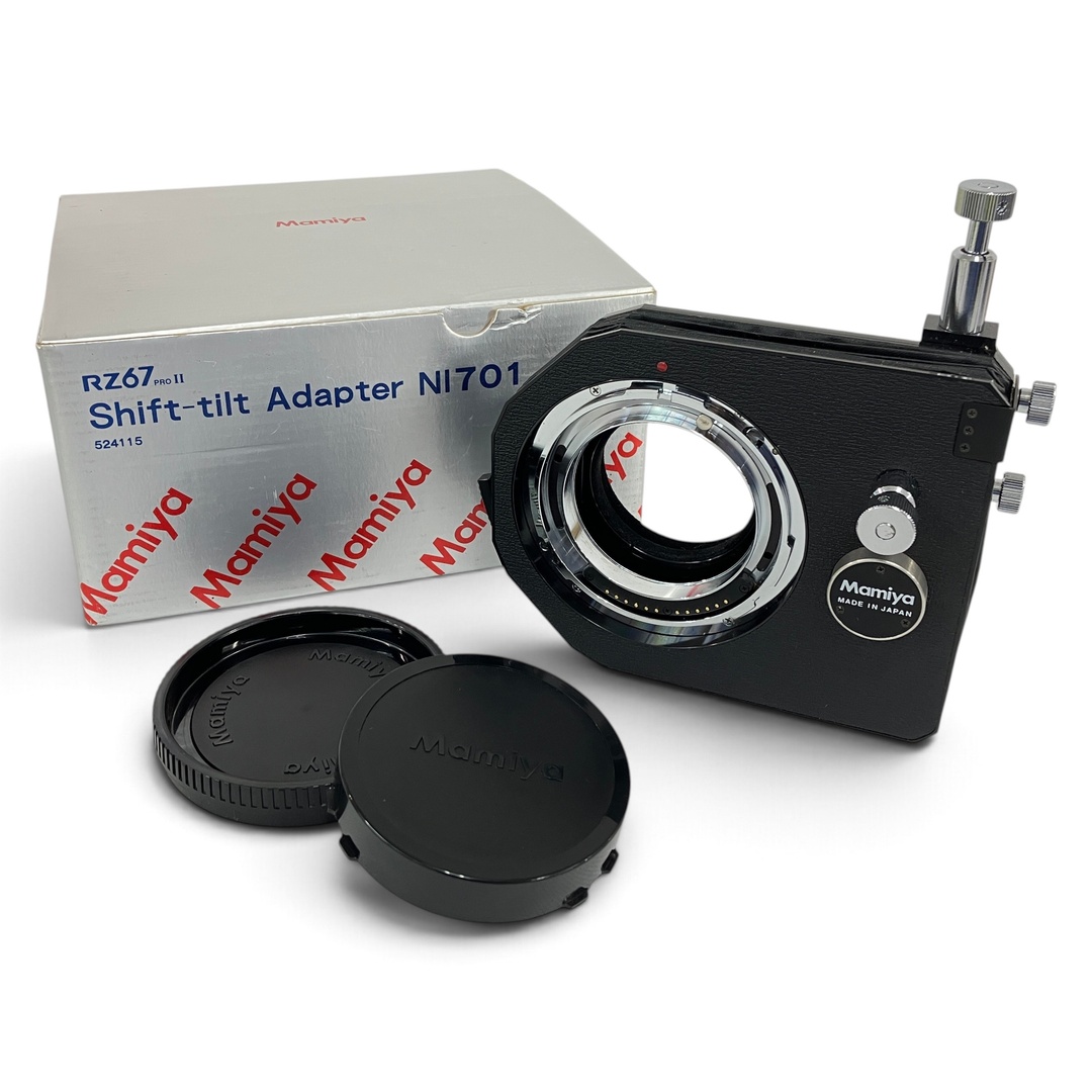 Mamiya NI701 RZ67用 シフト・ティルトアダプター アオリ撮影 システムアダプター 中判カメラ用 マミヤ 希少 アクセサリー 中古