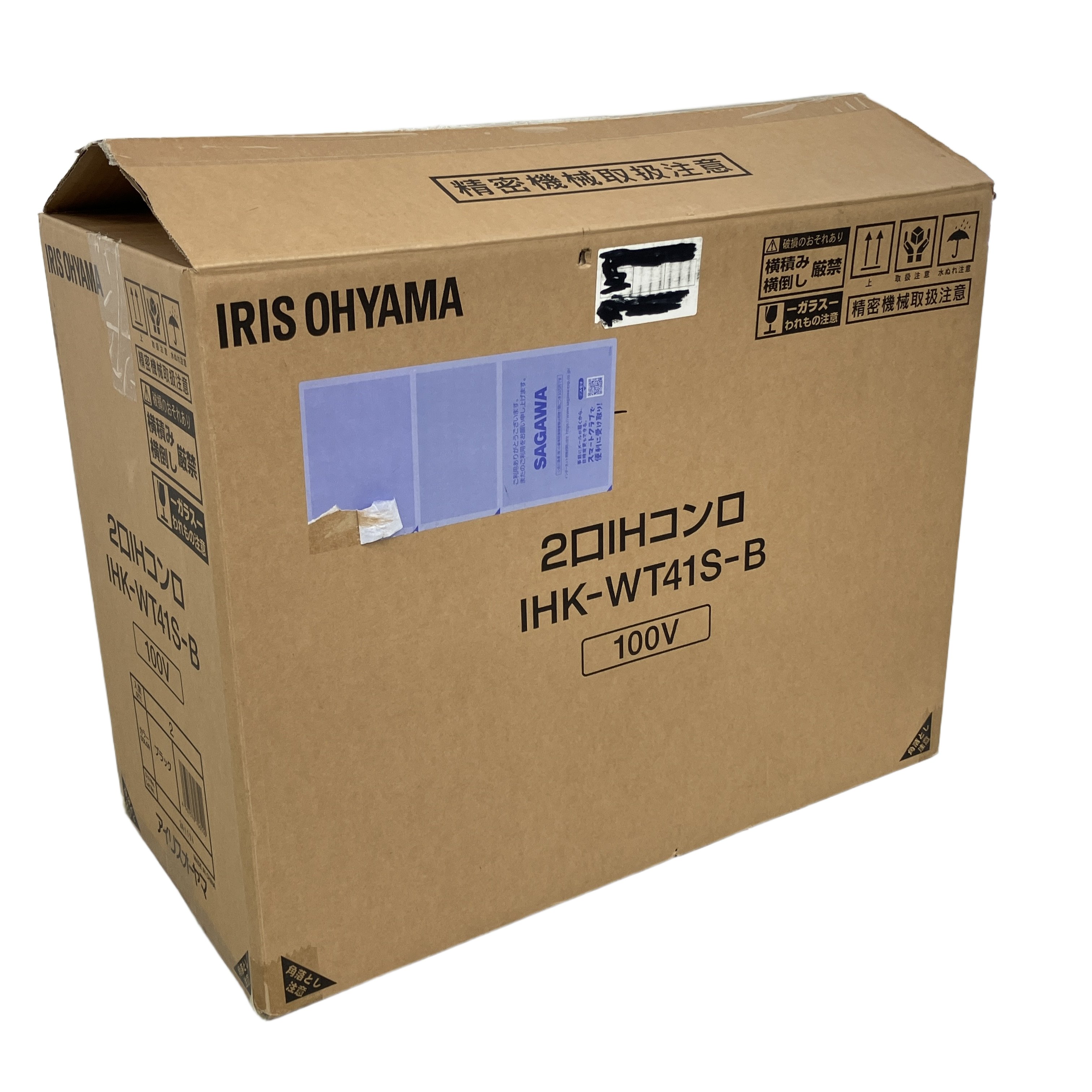 IRIS OHYAMA アイリスオーヤマ IHK-WT41S-B 2口 IHコンロ 未使用