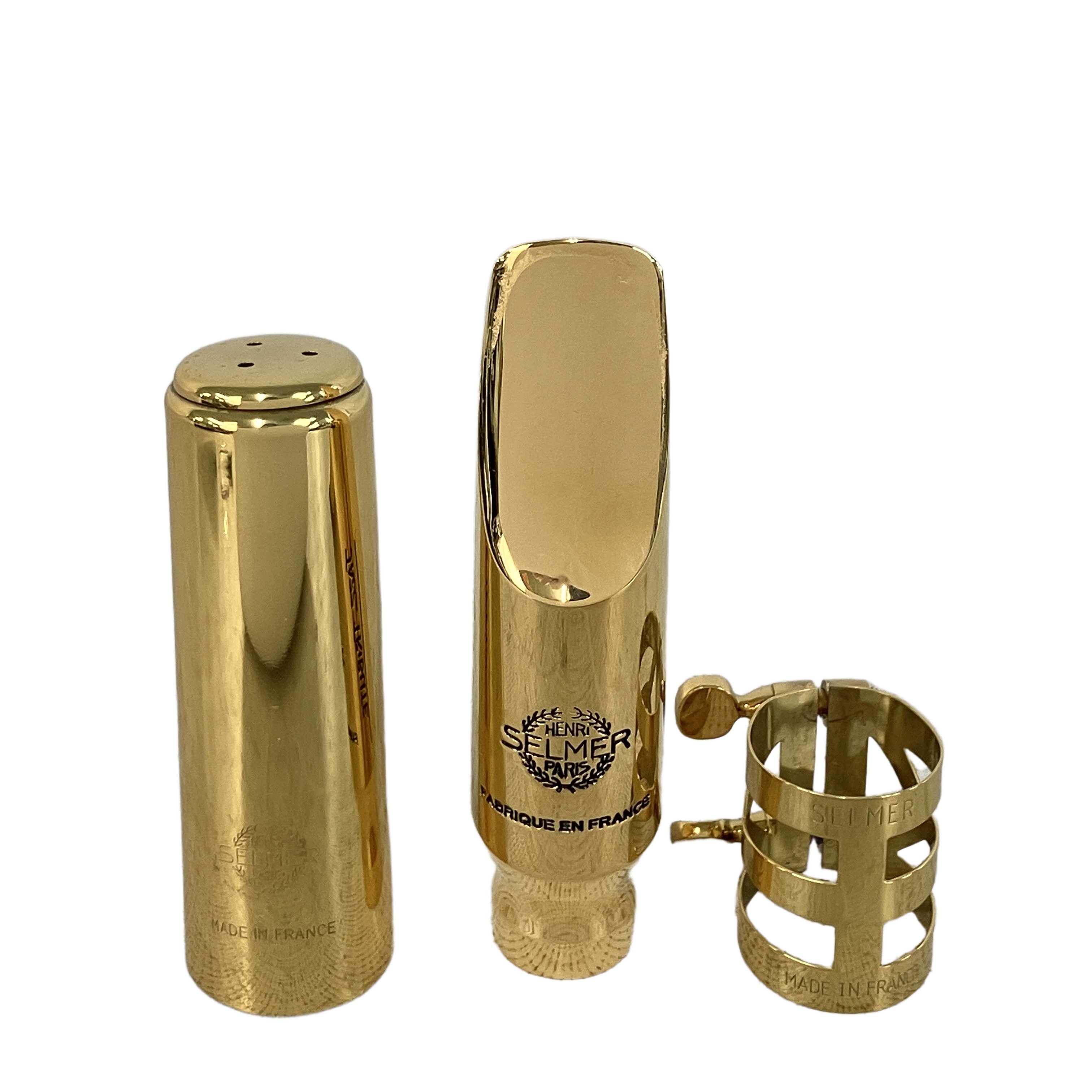 SELMAR Jazz Tribute 8 テナーサックス用 マウスピース メタル 金メッキ セルマー ジャズトリビュート 管楽器 アクセサリー 中古
