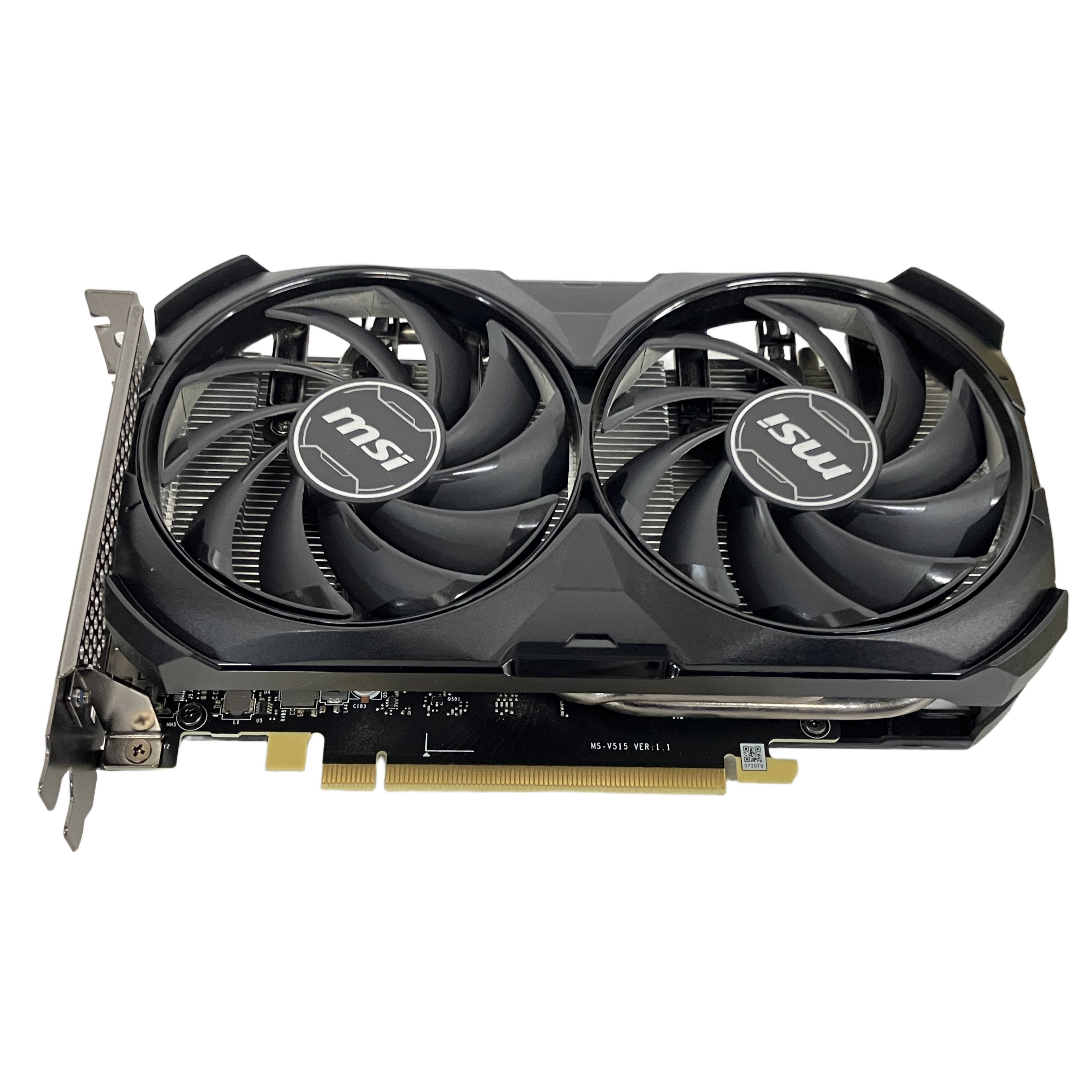 MSI GeForce RTX 4060 Ti VENTUS 2X BLACK 8G OC グラフィックボード ビデオカード パソコン パーツ HDMI DP 中古