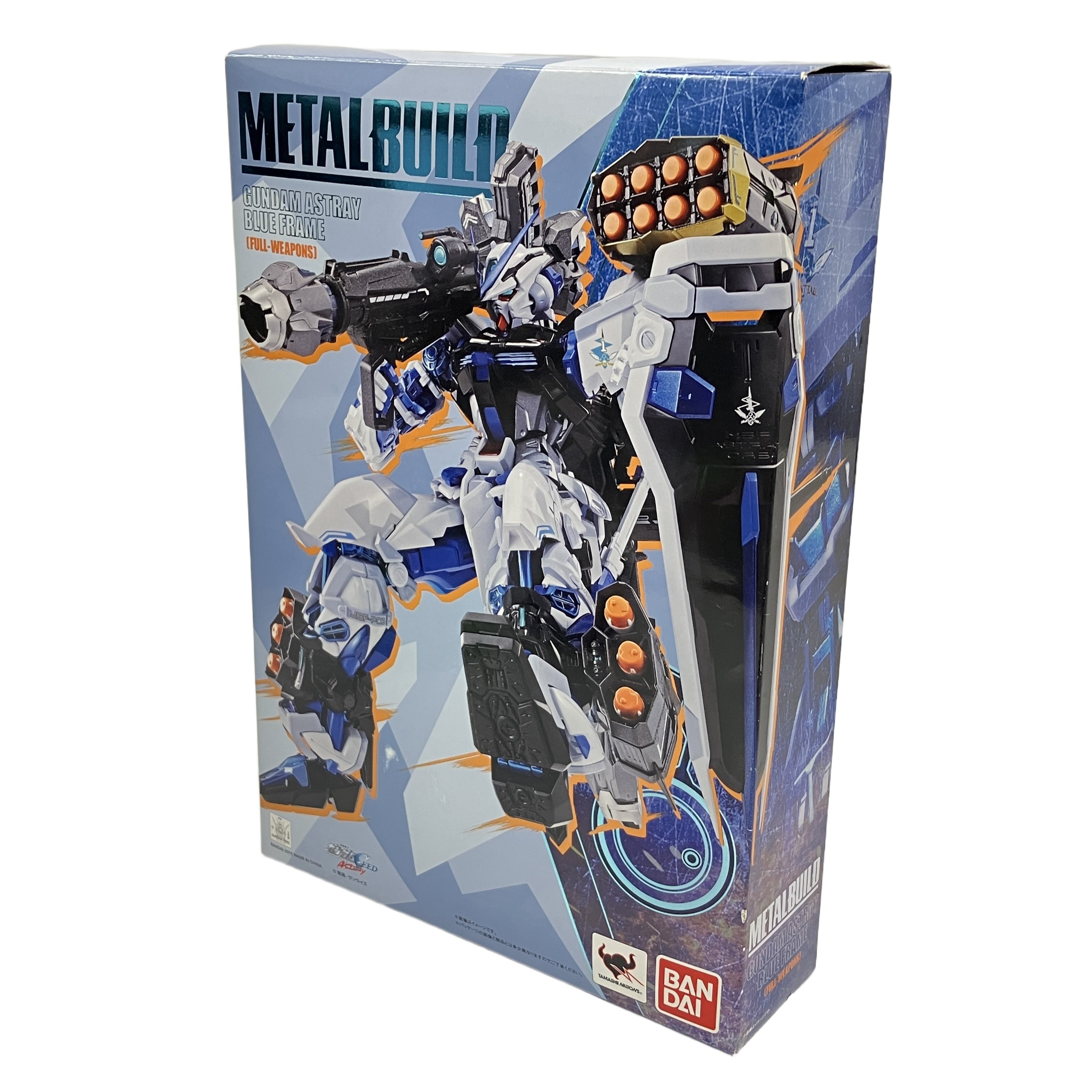 バンダイ METAL BUILD ガンダムアストレイ ブルーフレーム フル・ウェポン装備 中古 美品