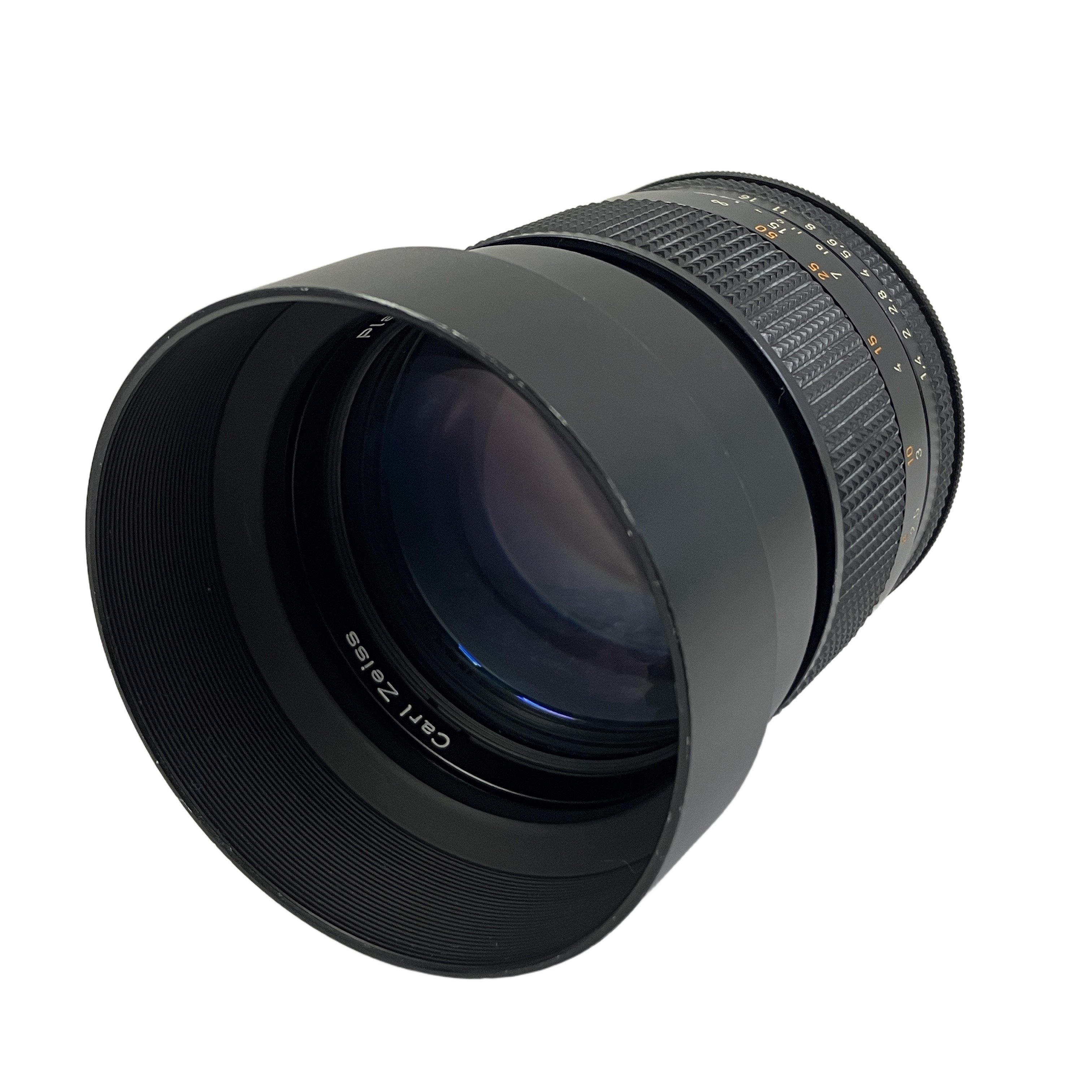 CONTAX CarlZeiss Planar 85mm F1.4T* 単焦点レンズ EFマウント改造品 中古 訳あり