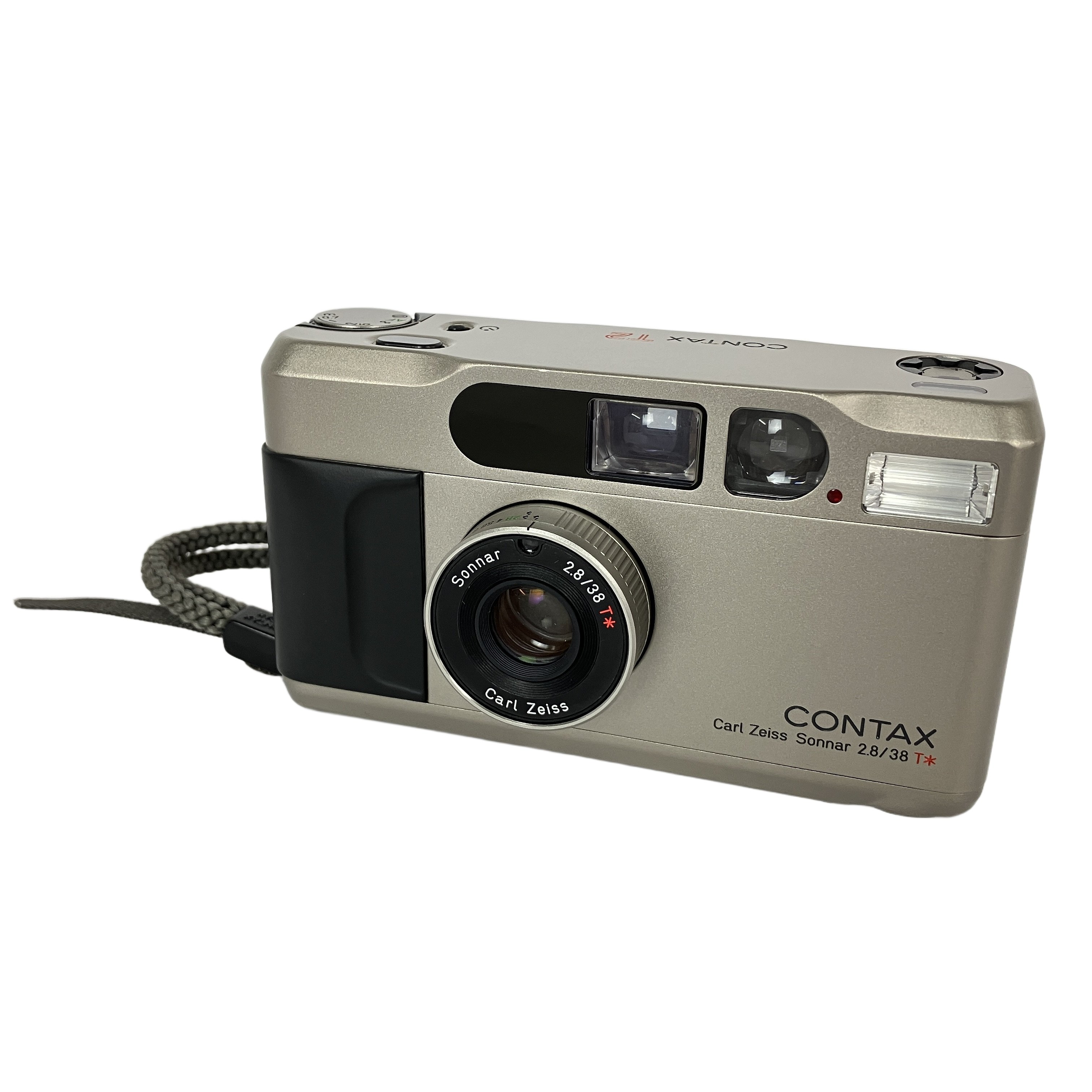 CONTAX T2 Carl Zeiss Sonnar 38mm F2.8 コンパクト フィルムカメラ 中古