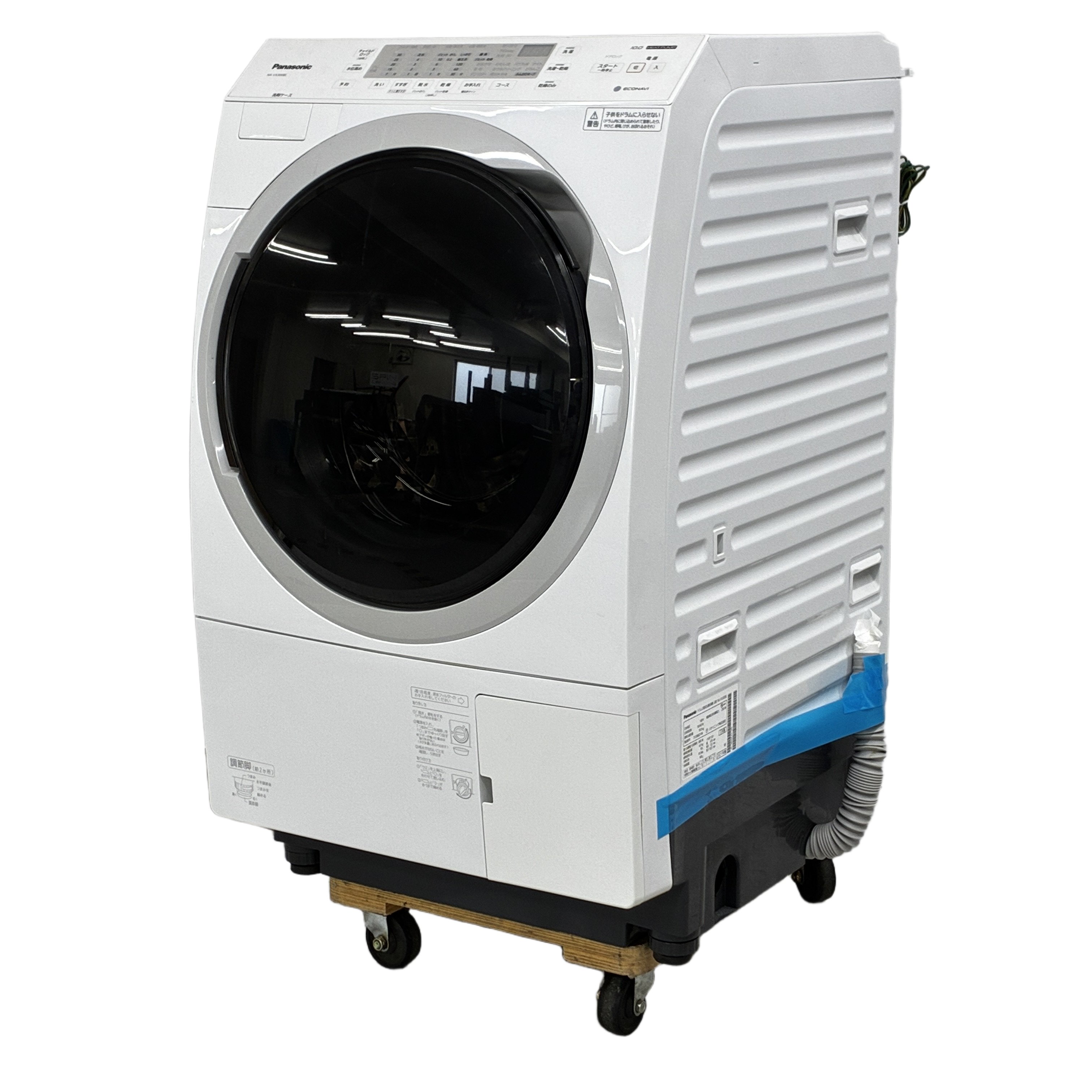 Panasonic NA-VX300BL ドラム式 洗濯乾燥機 左開き 2021年製 家電 パナソニック 中古